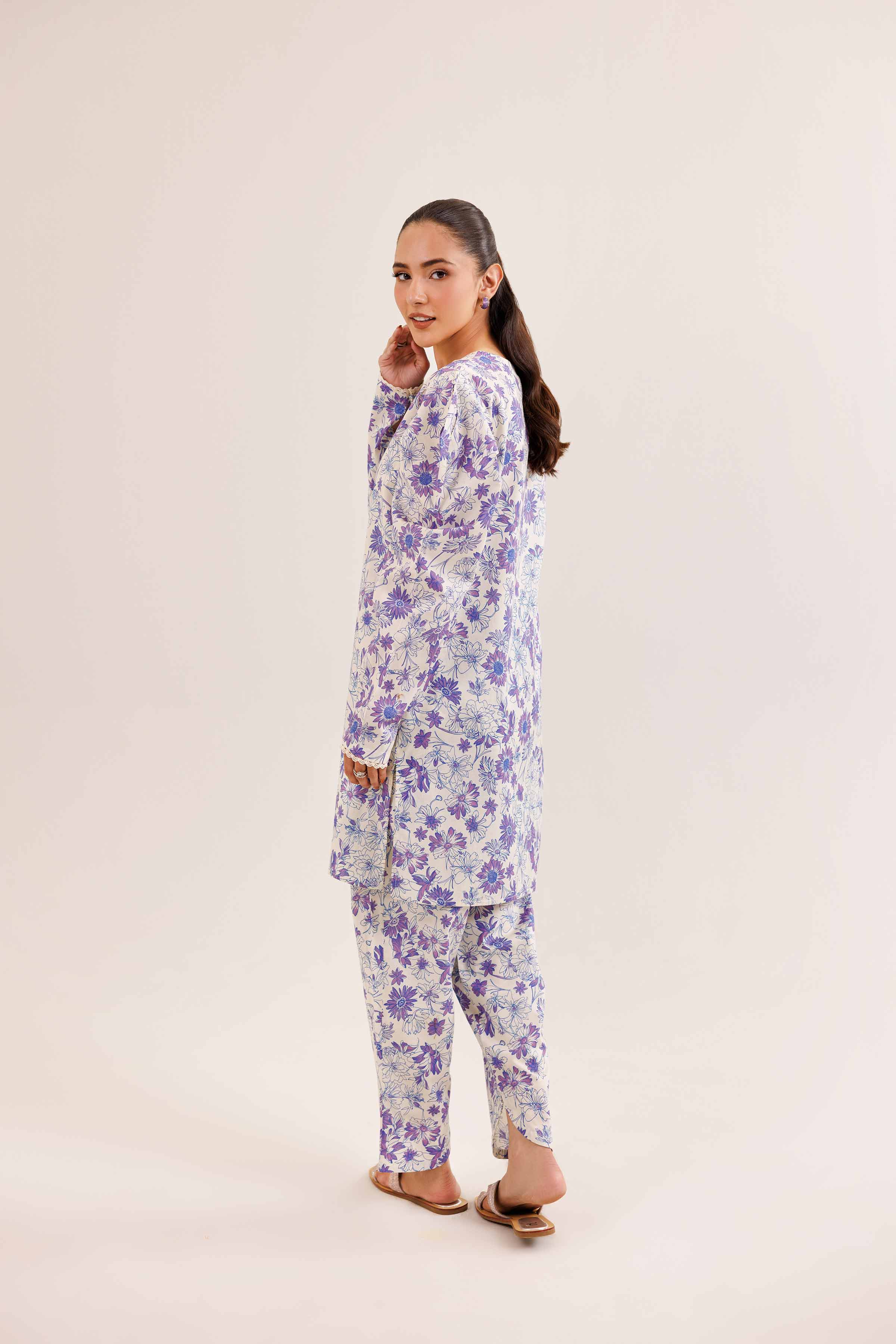 2 Piece - Printed Suit - PE25-310