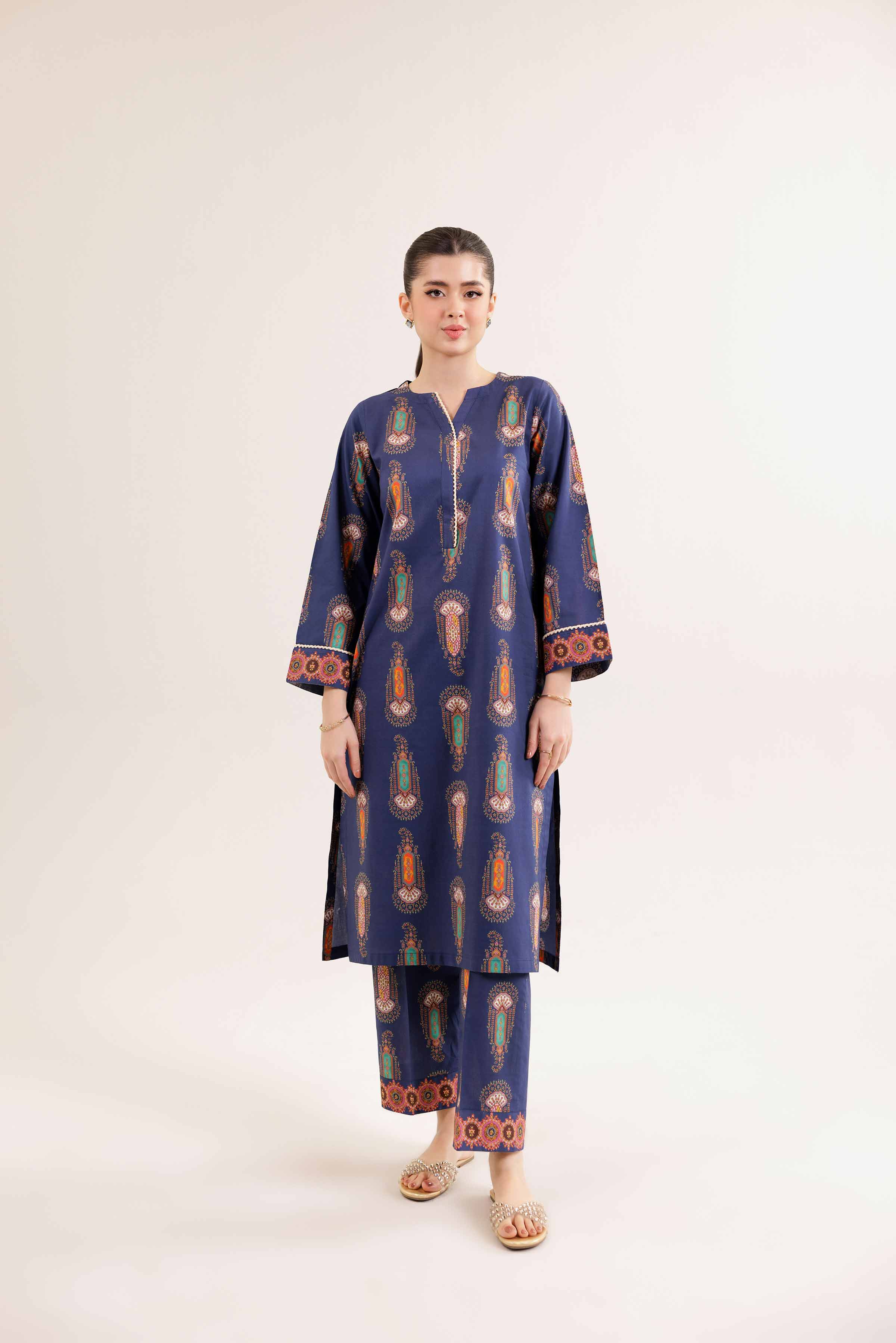 2 Piece - Printed Suit - PE25-319