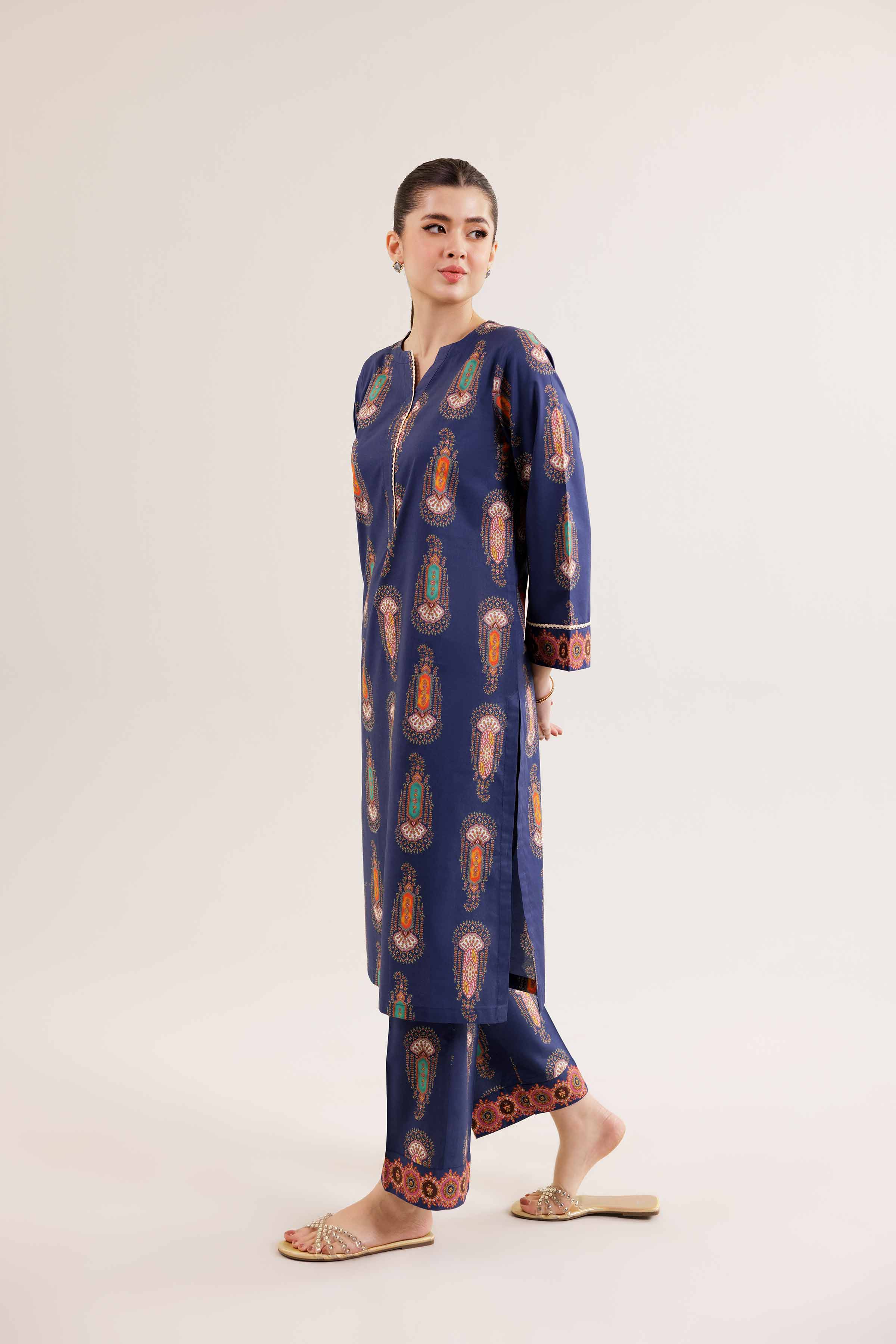 2 Piece - Printed Suit - PE25-319