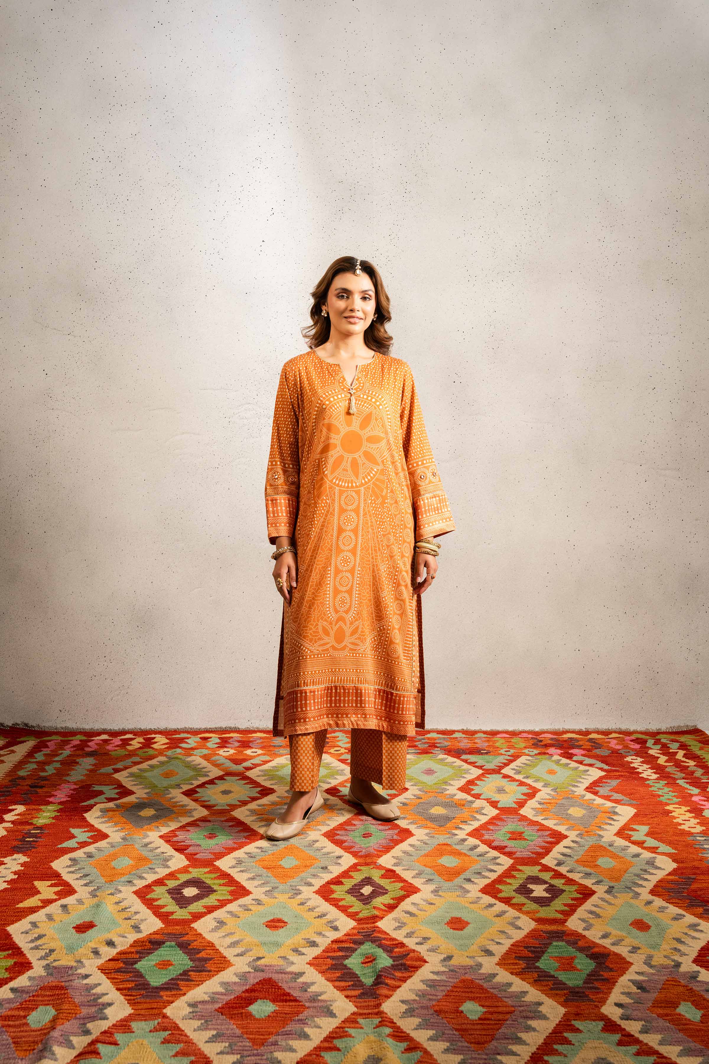 2 Piece - Printed Suit - PE25-32