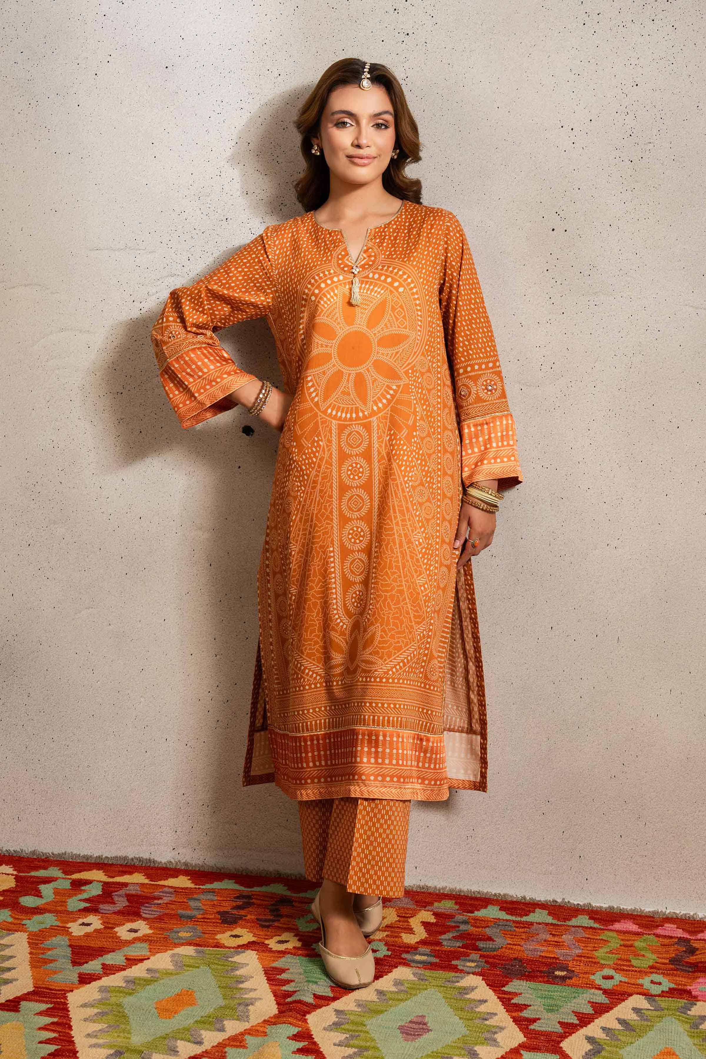 2 Piece - Printed Suit - PE25-32