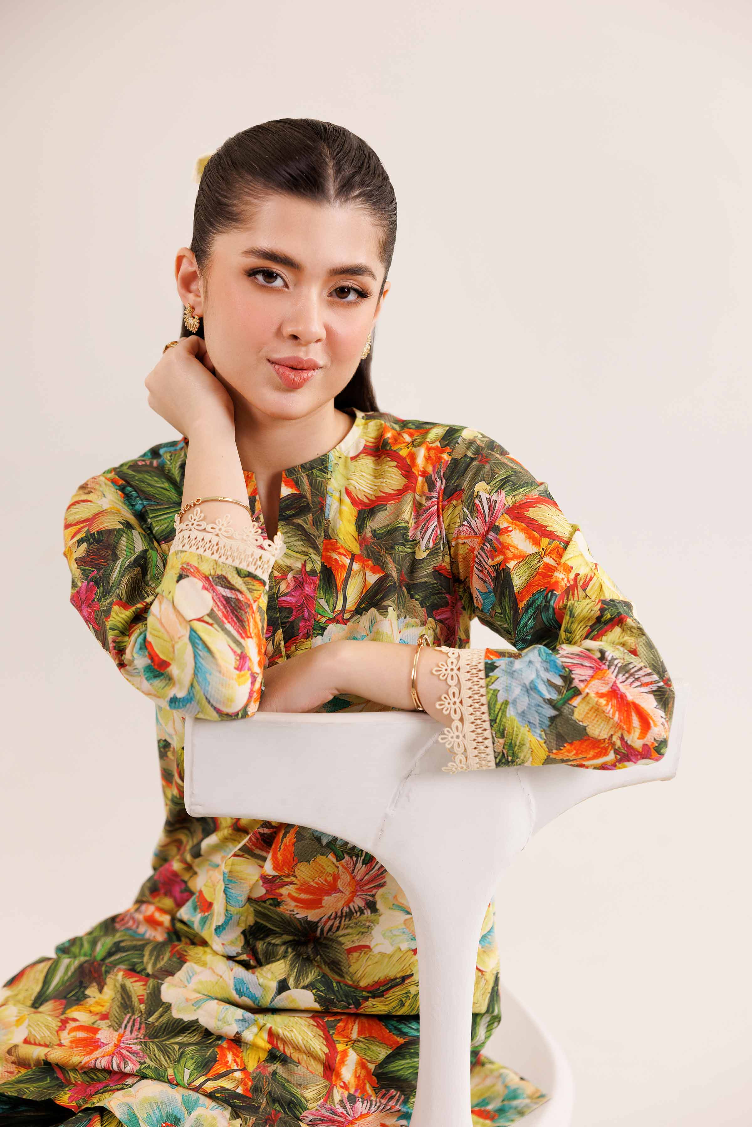 2 Piece - Printed Suit - PE25-322
