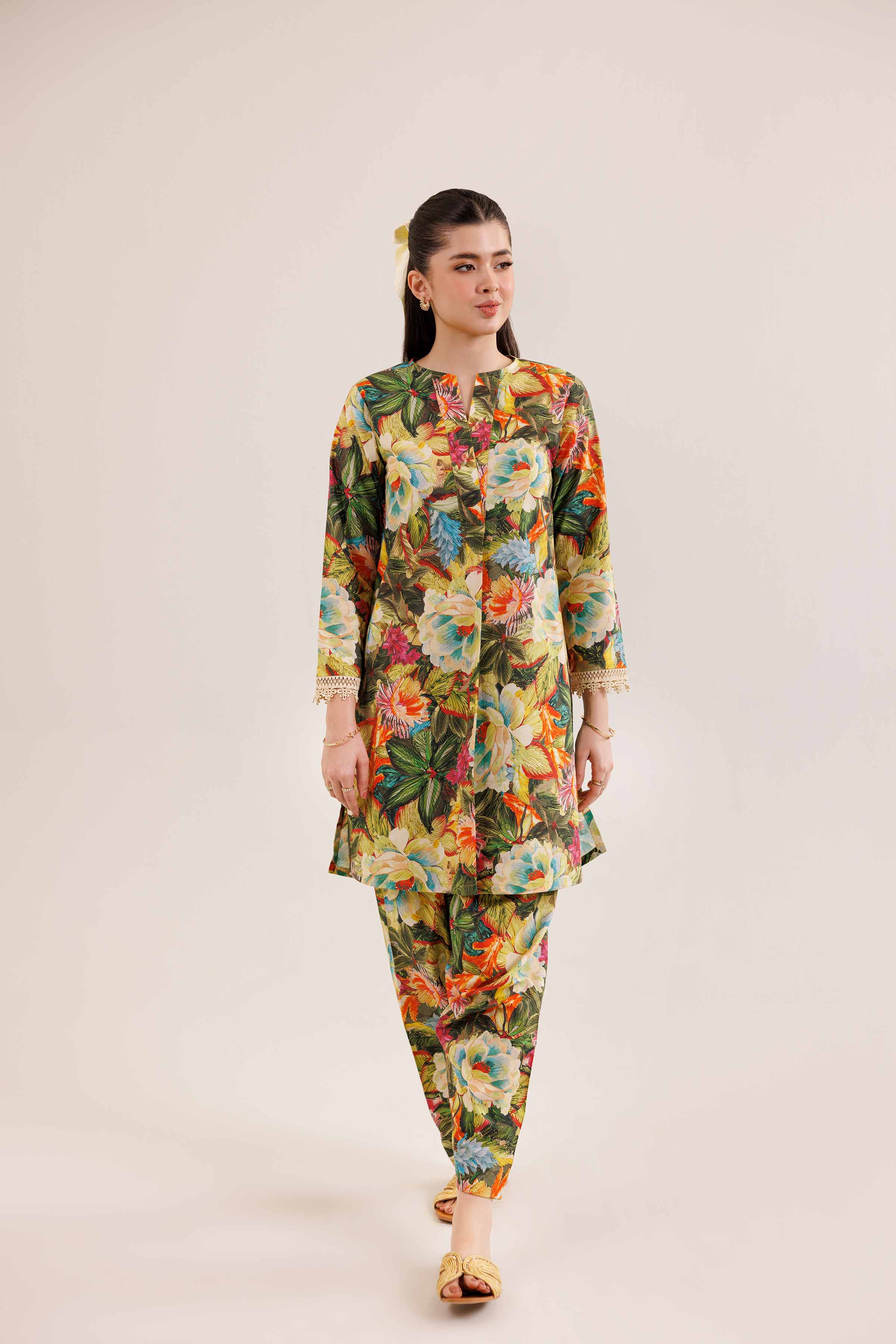 2 Piece - Printed Suit - PE25-322