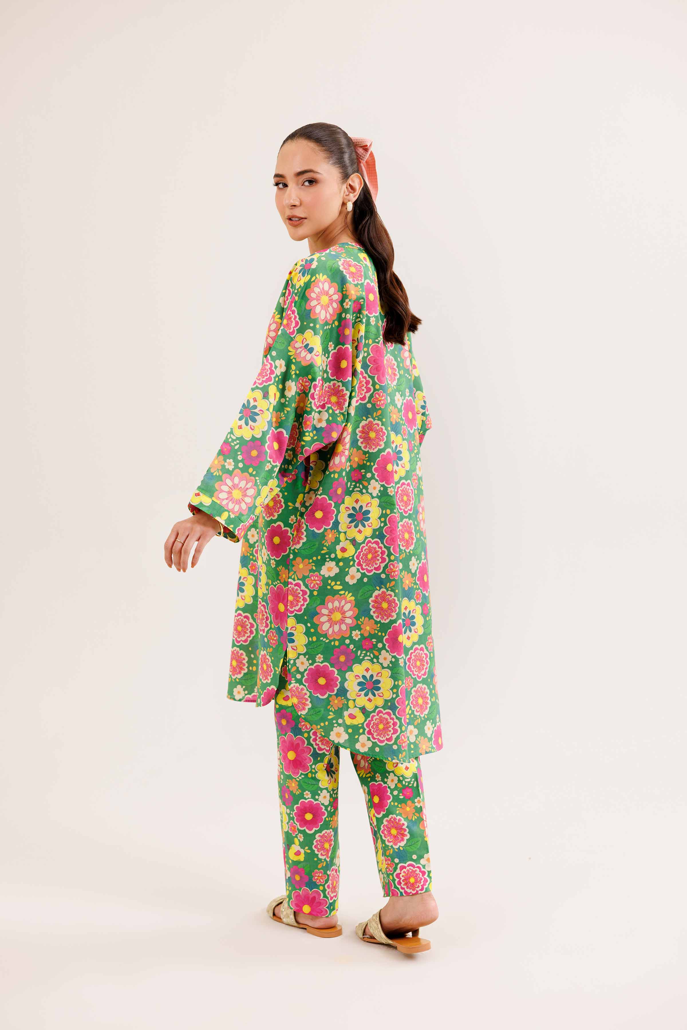 2 Piece - Printed Suit - PE25-323