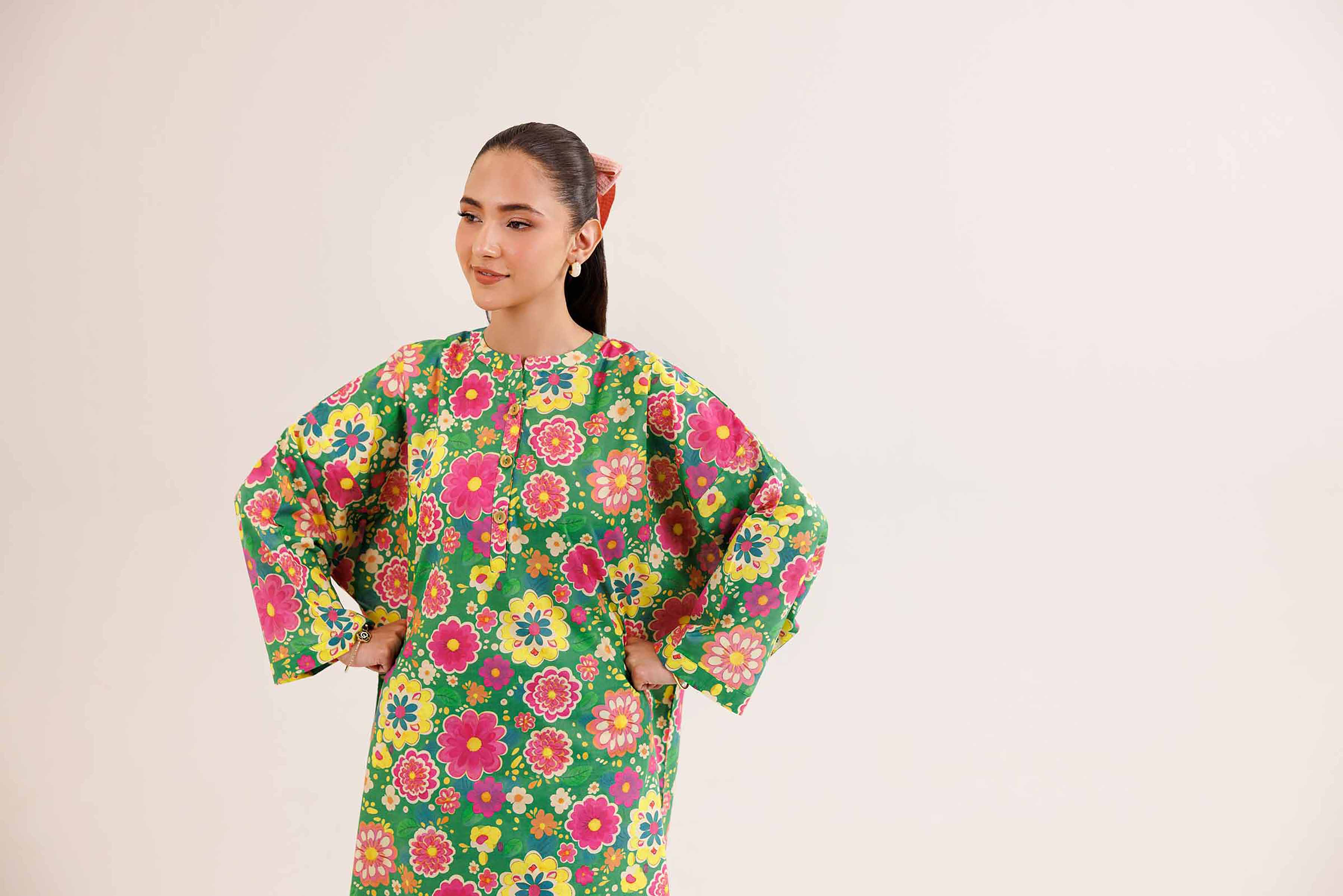 2 Piece - Printed Suit - PE25-323