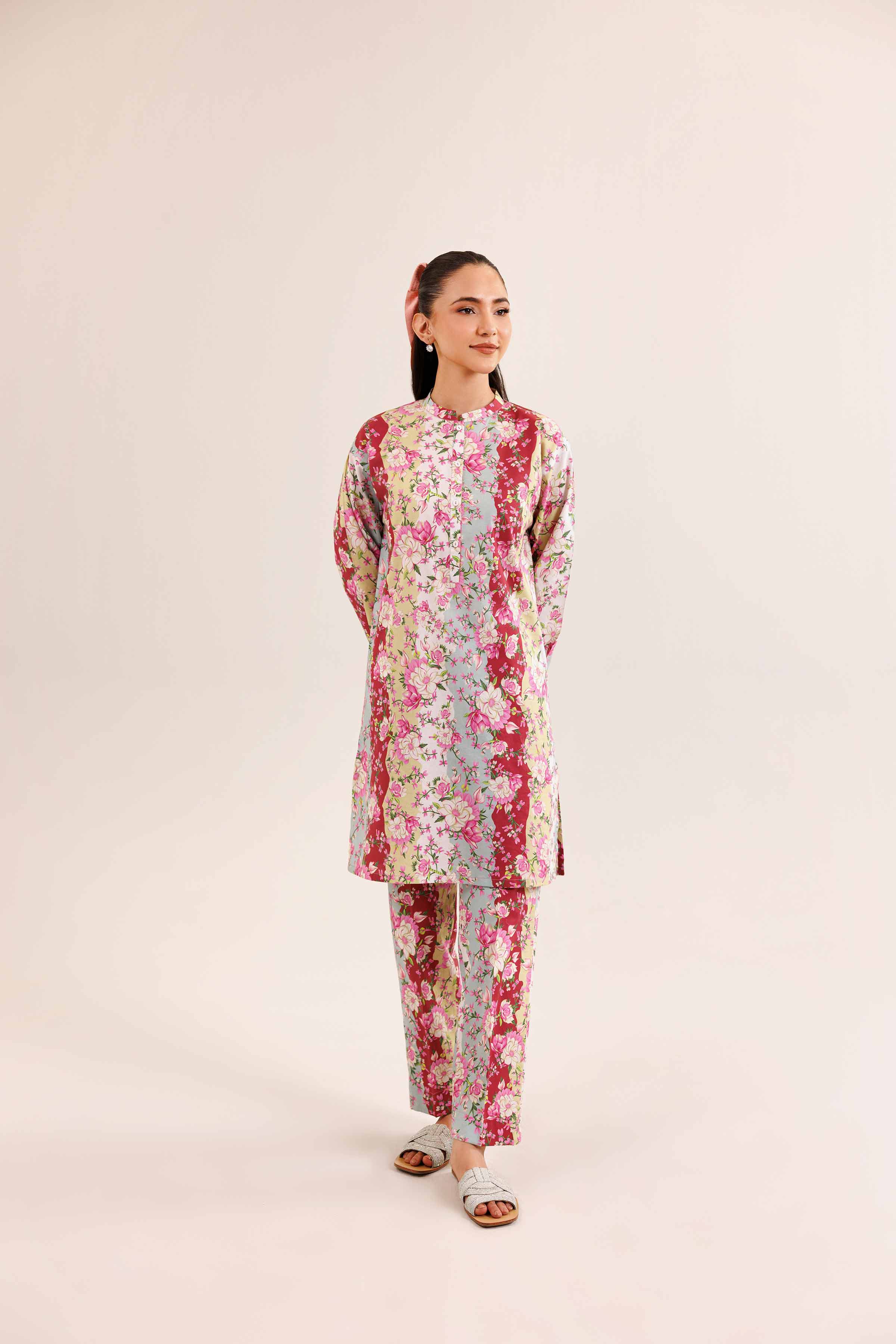 2 Piece - Printed Suit - PE25-333