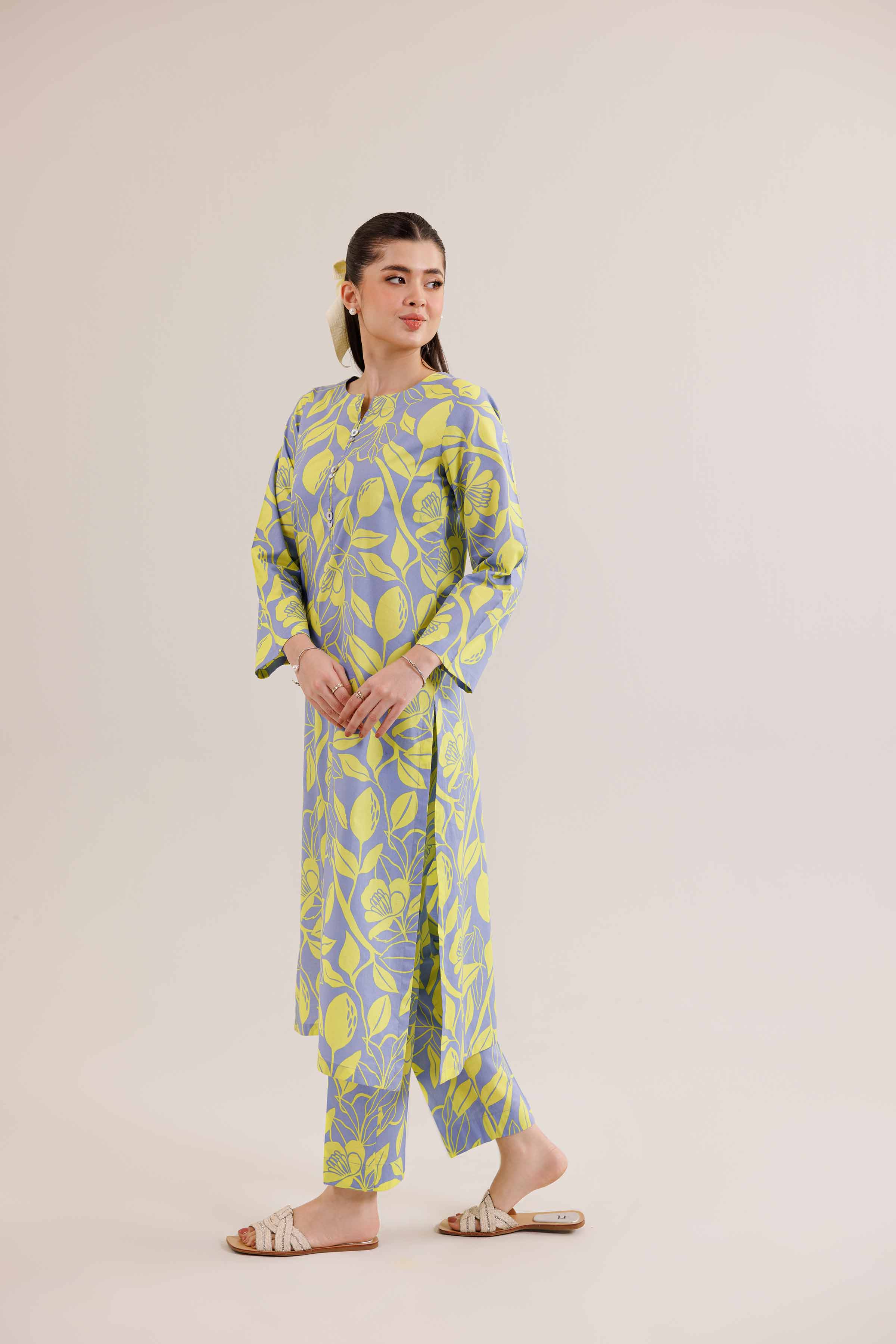 2 Piece - Printed Suit - PE25-335