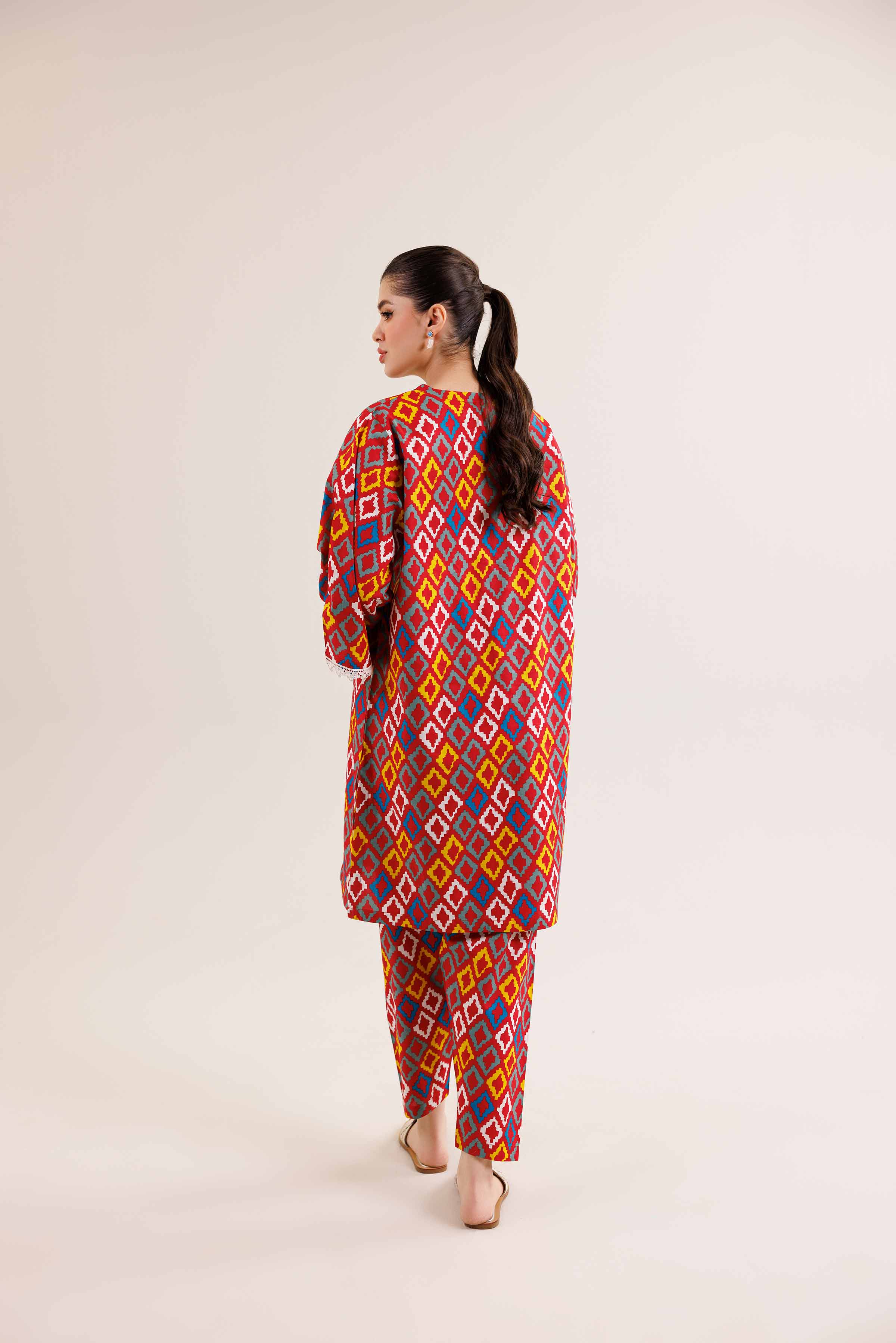 2 Piece - Printed Suit - PE25-369