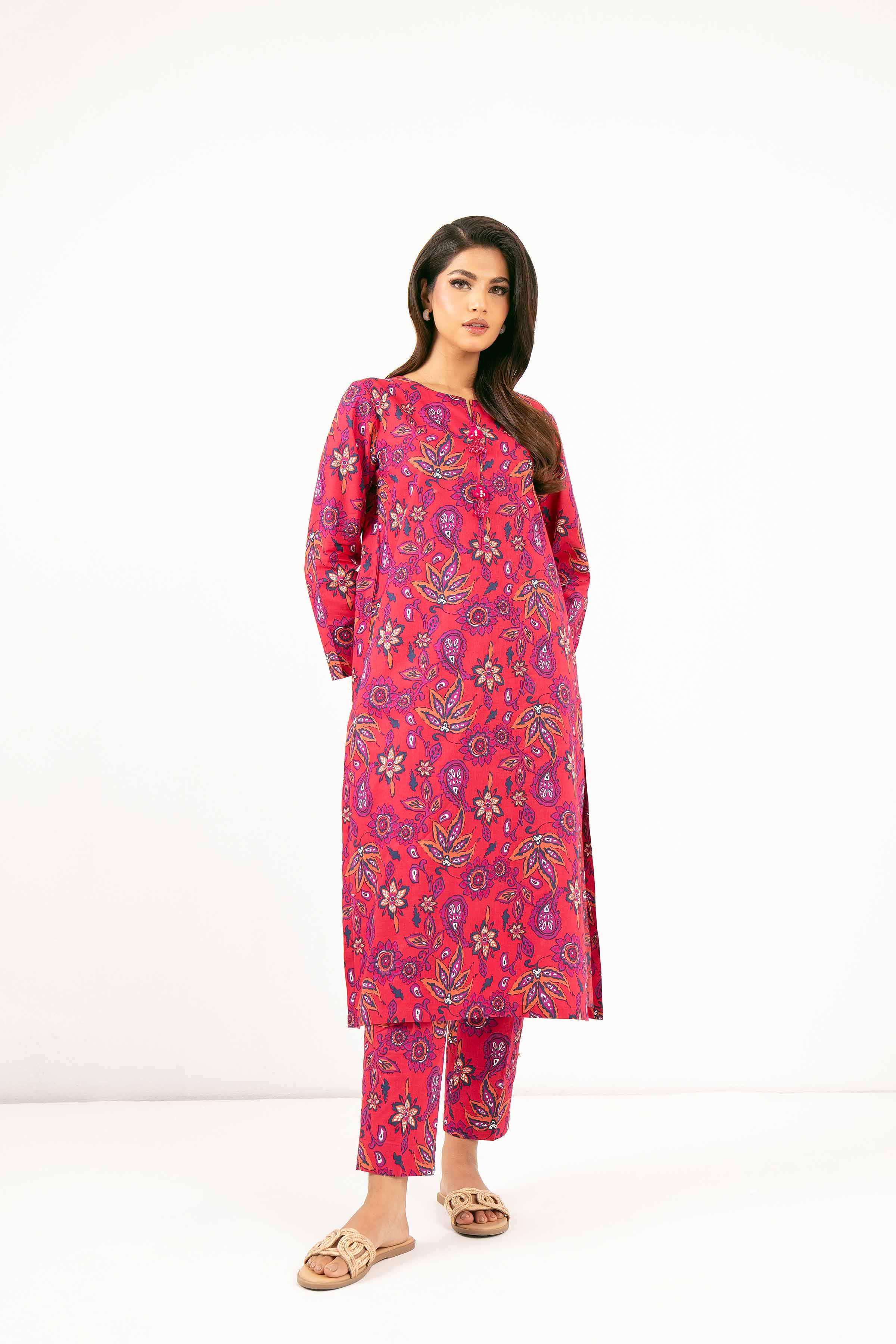 2 Piece - Printed Suit - PE25-370