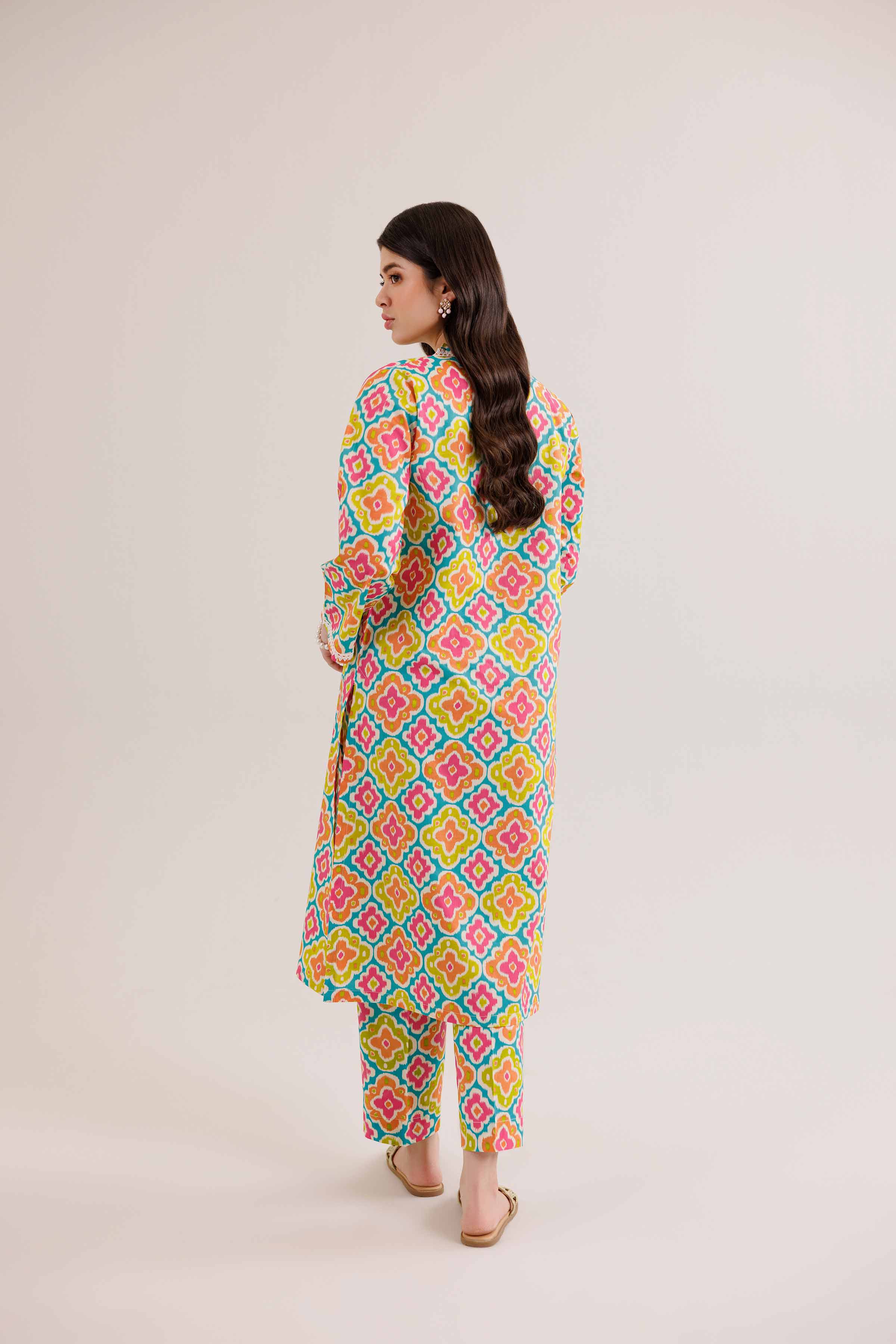 2 Piece - Printed Suit - PE25-373
