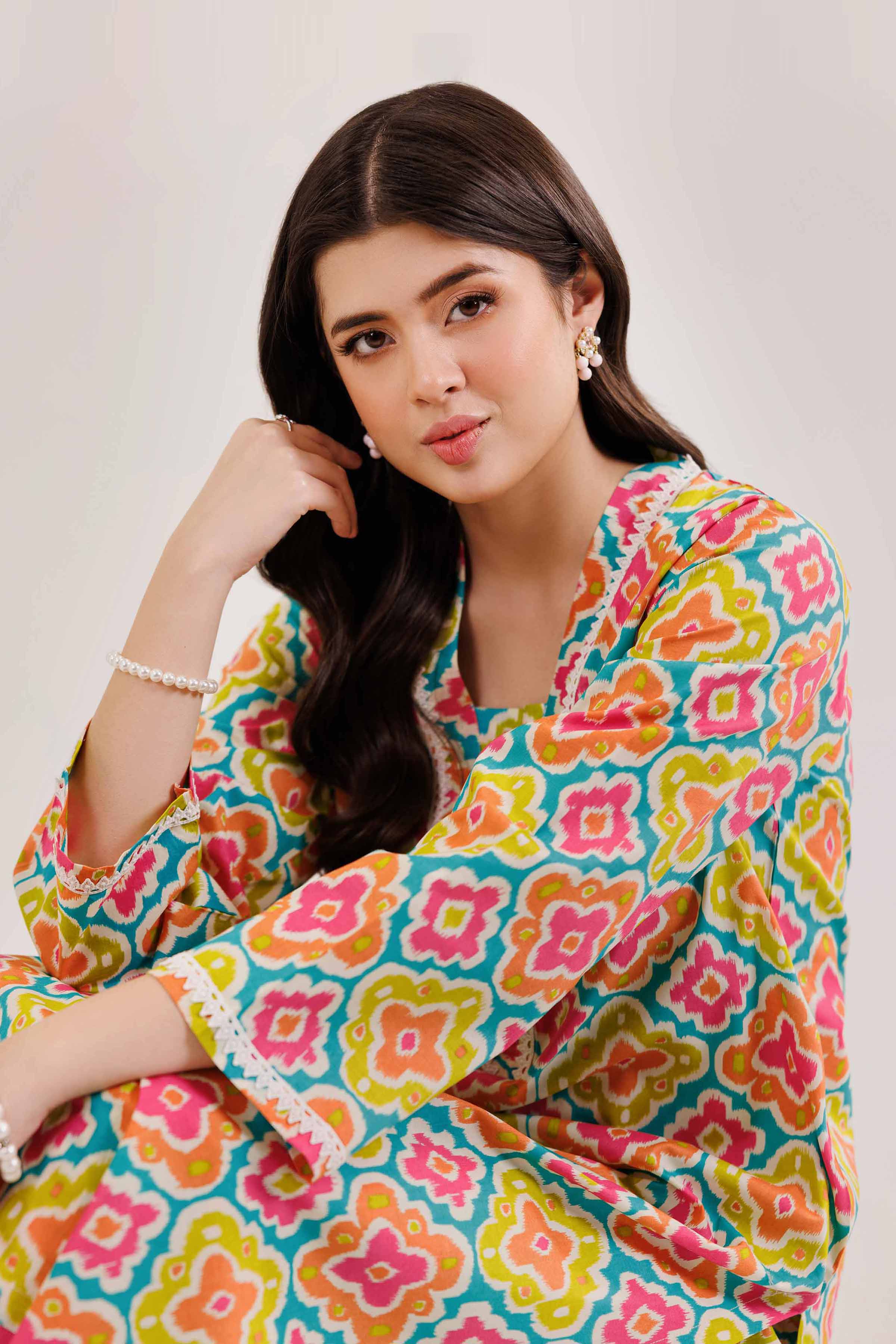 2 Piece - Printed Suit - PE25-373
