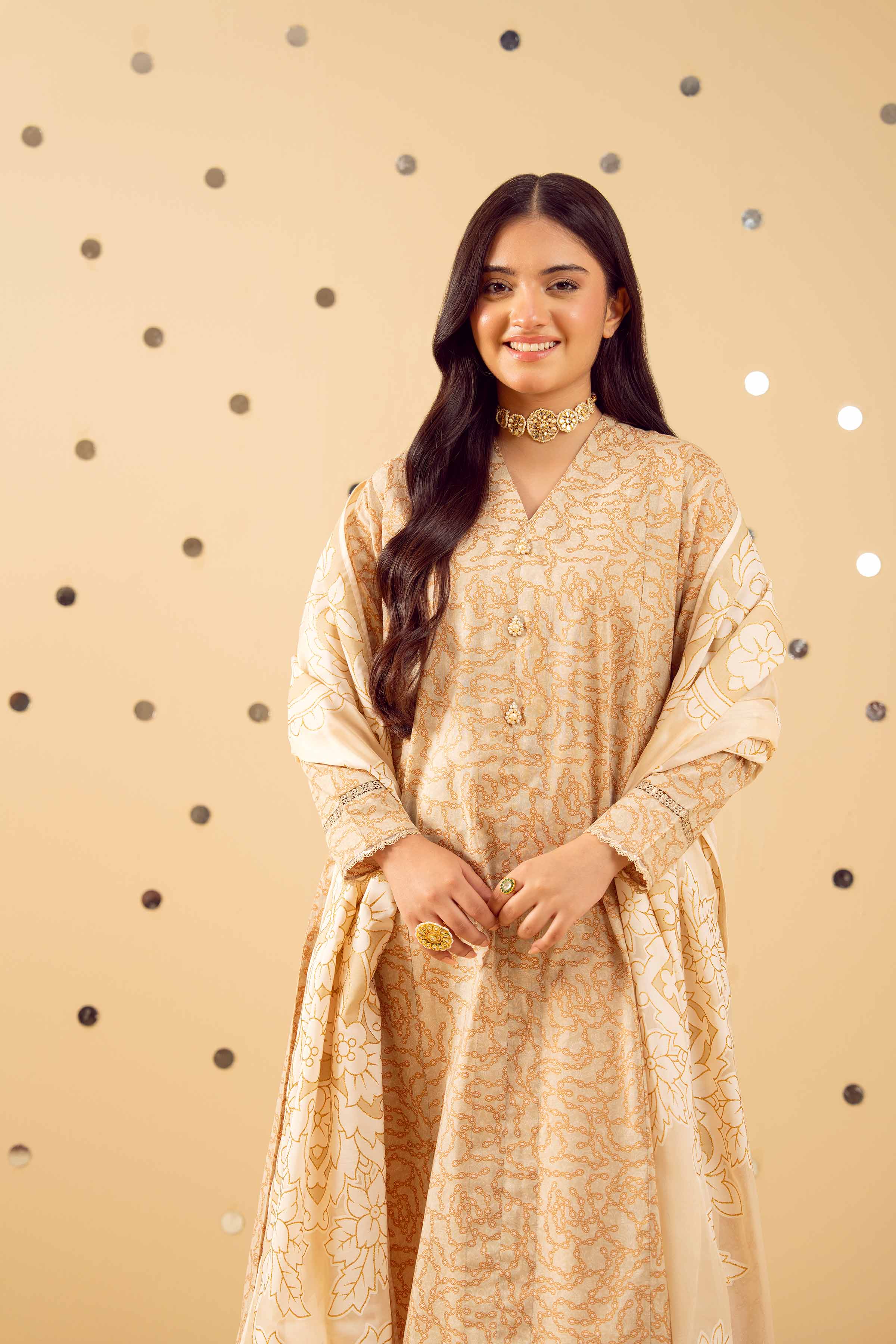 3 Piece - Printed Suit - PE25-376 for Women - Pret Collection | Nishat | Shop Online