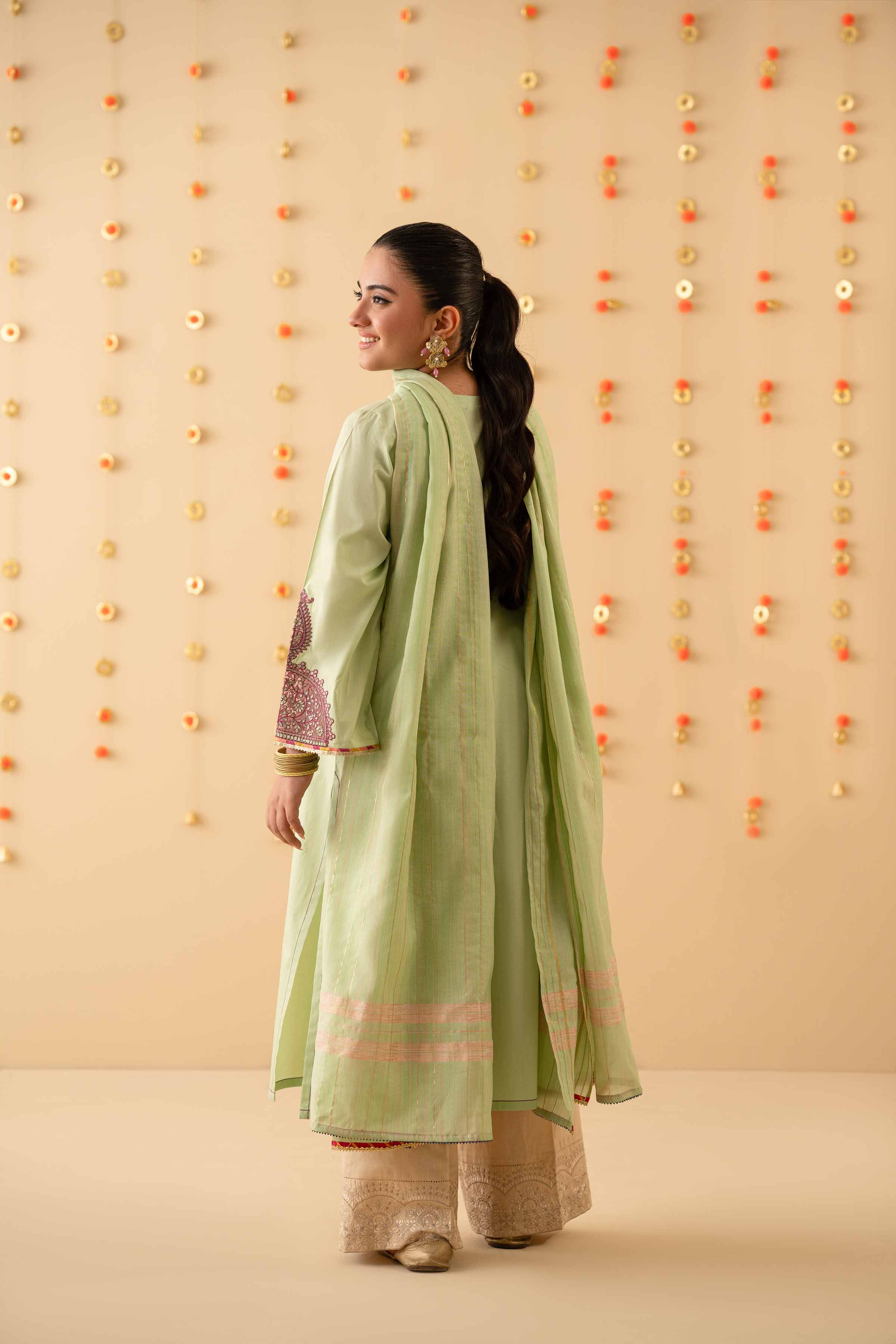 2 Piece - Embroidered Suit - PE25-383 for Women - Pret Collection | Nishat | Shop Online