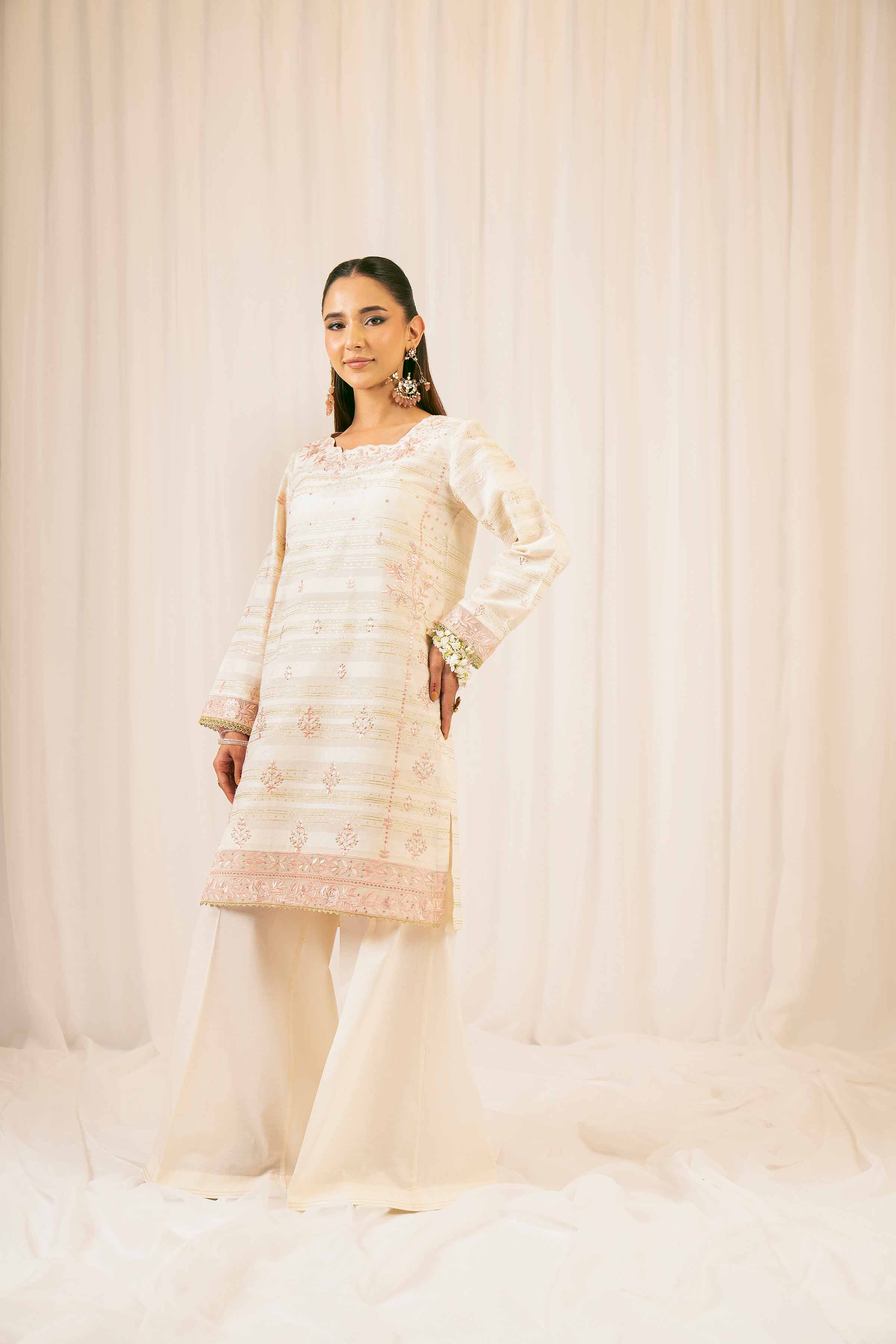 2 Piece - Embroidered Suit - PFE25-39