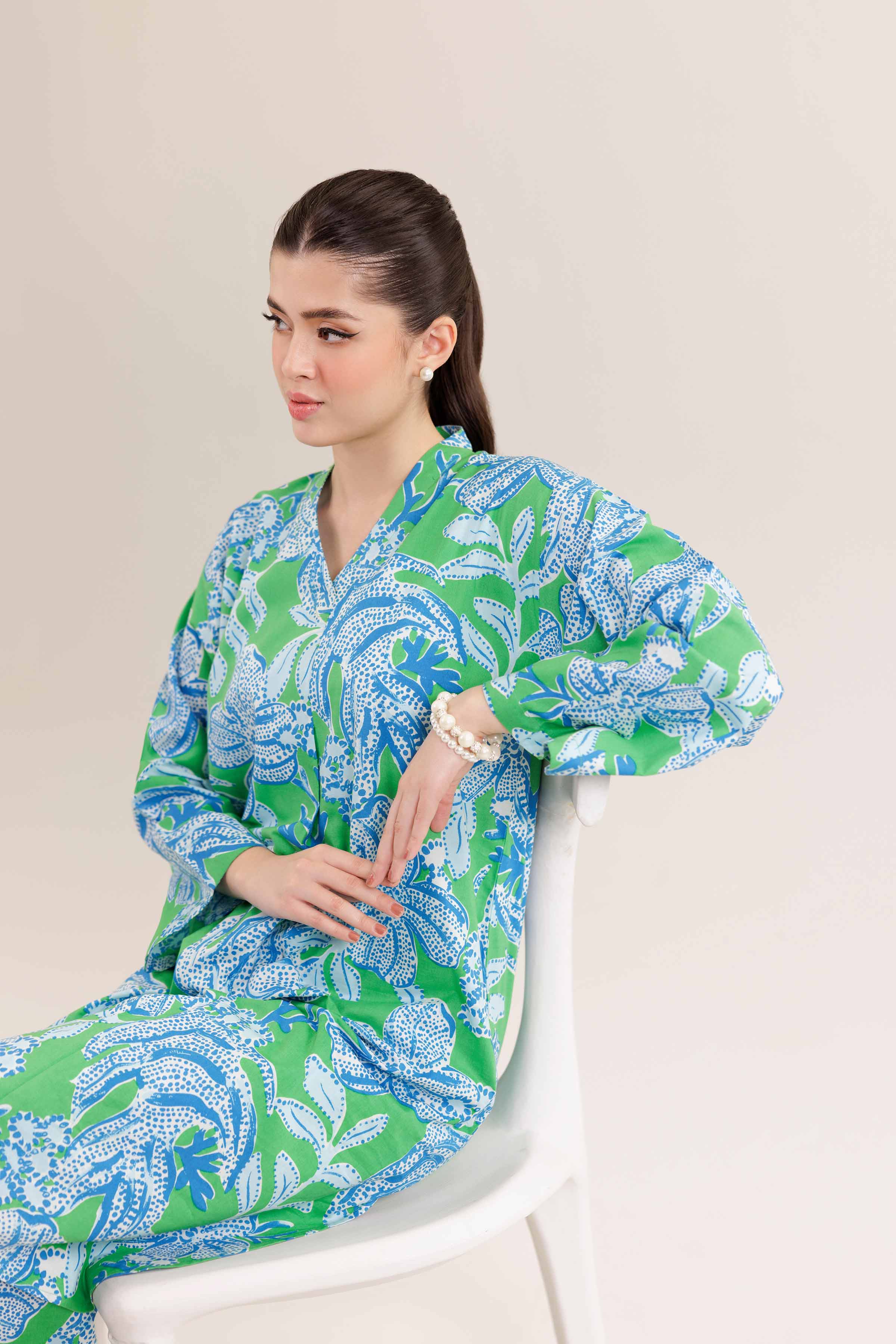 2 Piece - Printed Suit - PE25-396