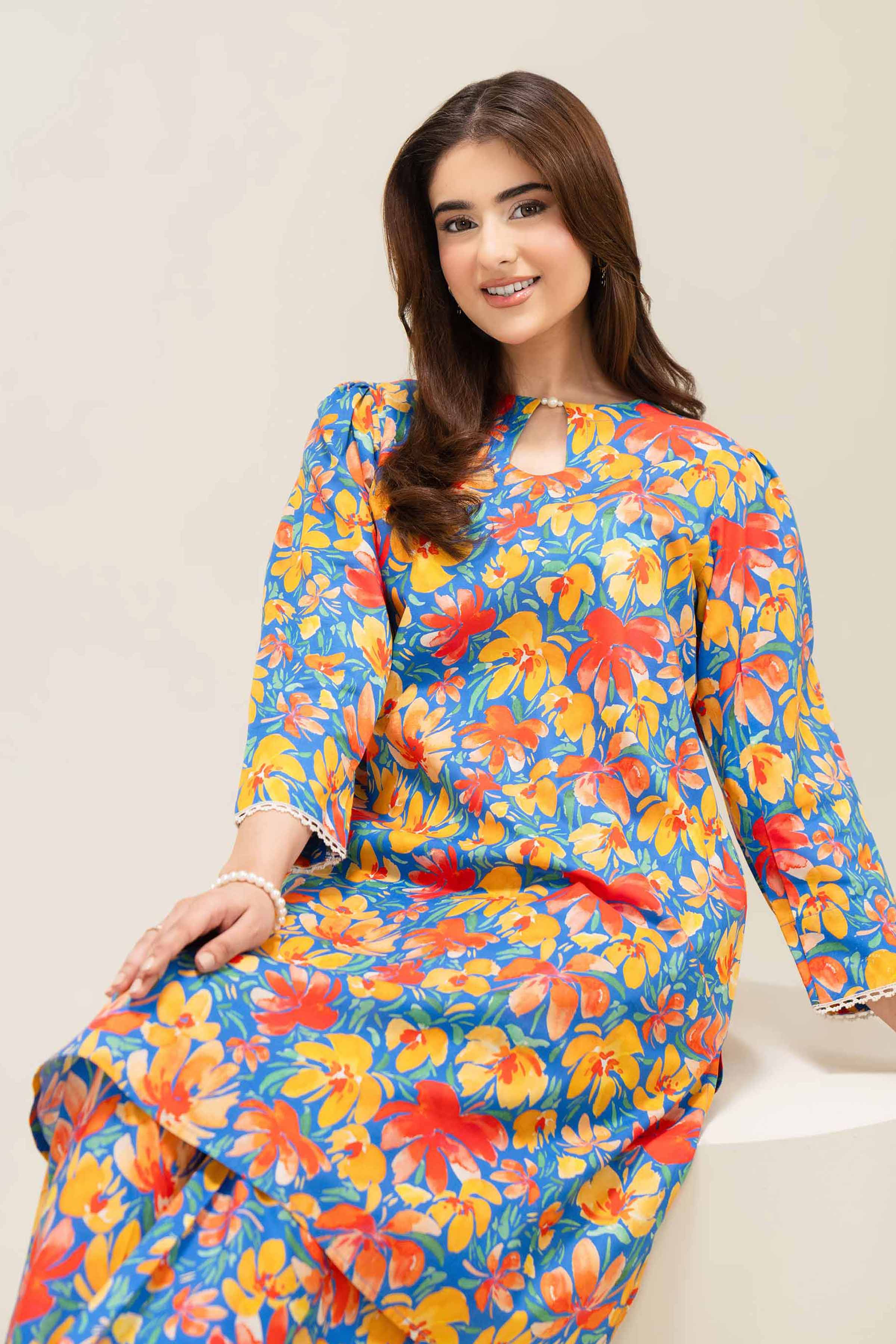 2 Piece - Printed Suit - PE25-397