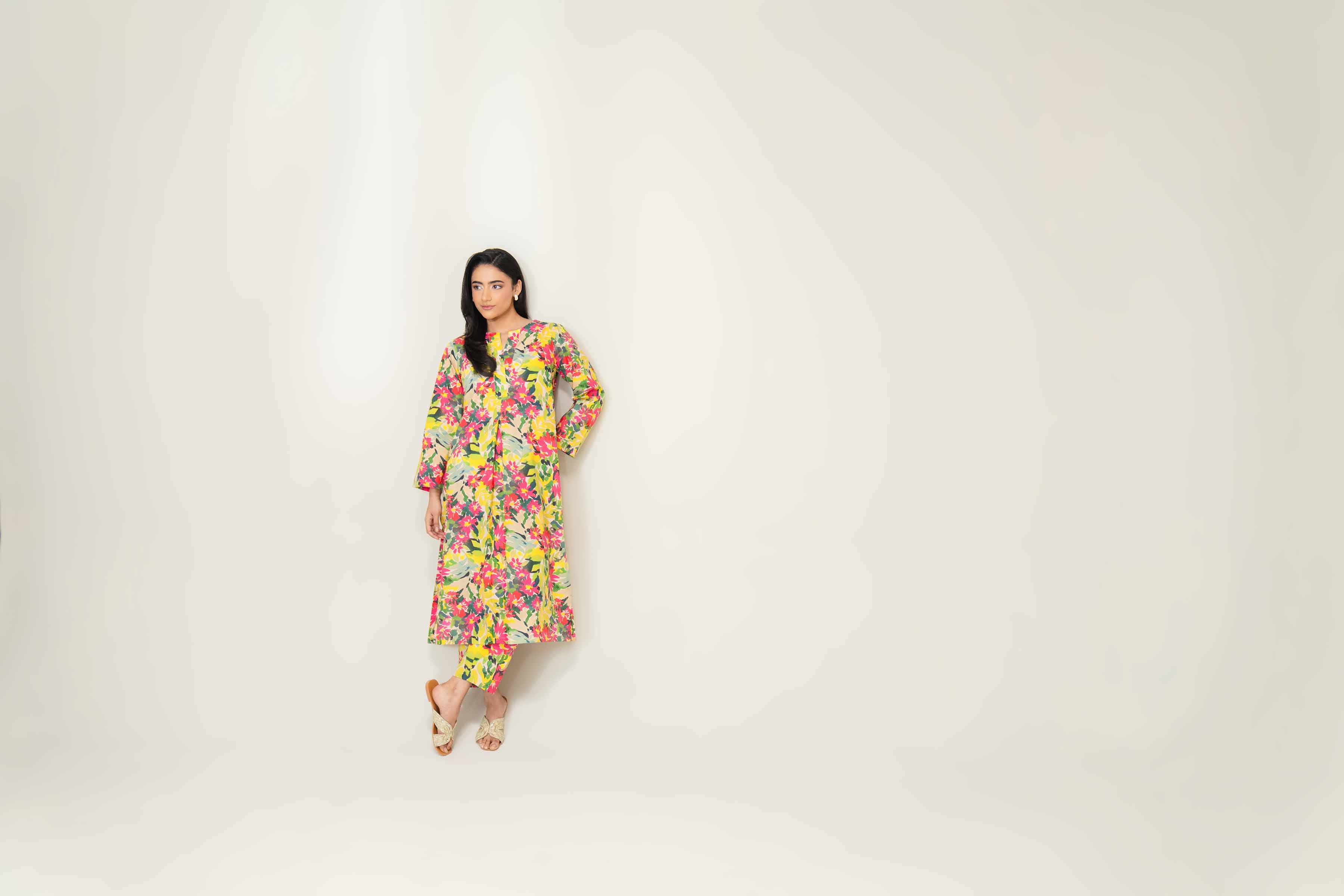 2 Piece - Printed Suit - PE25-400