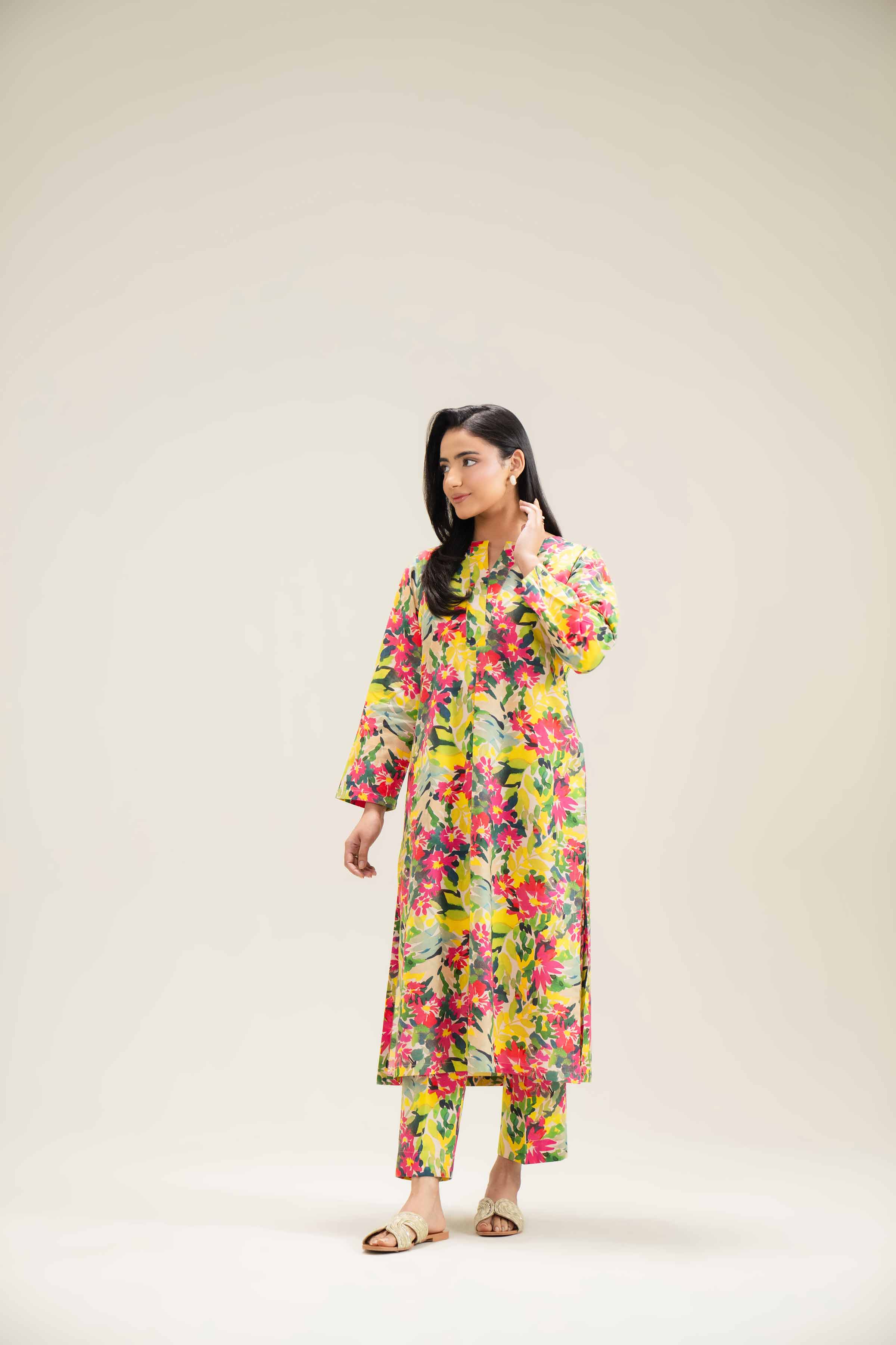 2 Piece - Printed Suit - PE25-400