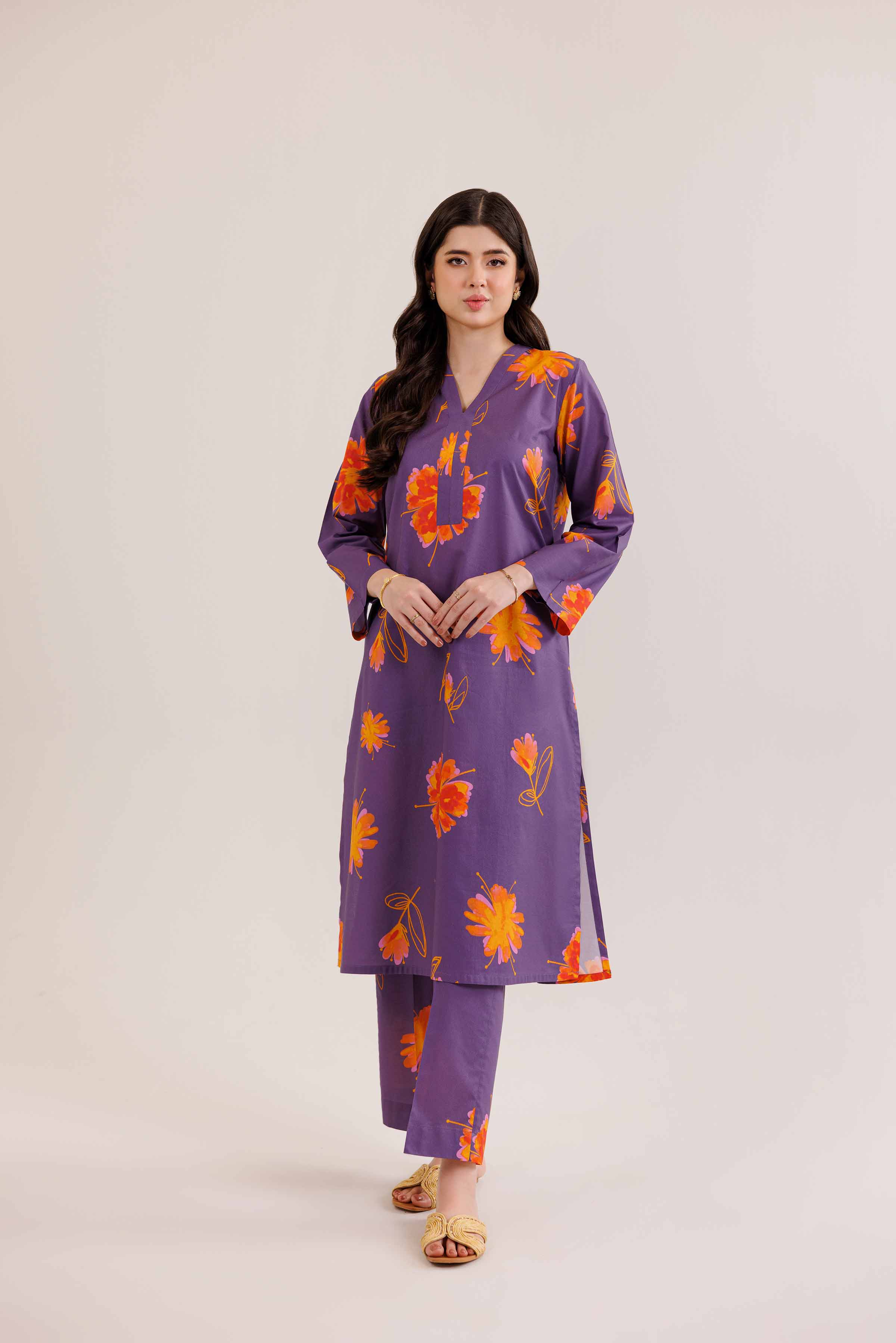 2 Piece - Printed Suit - PE25-408