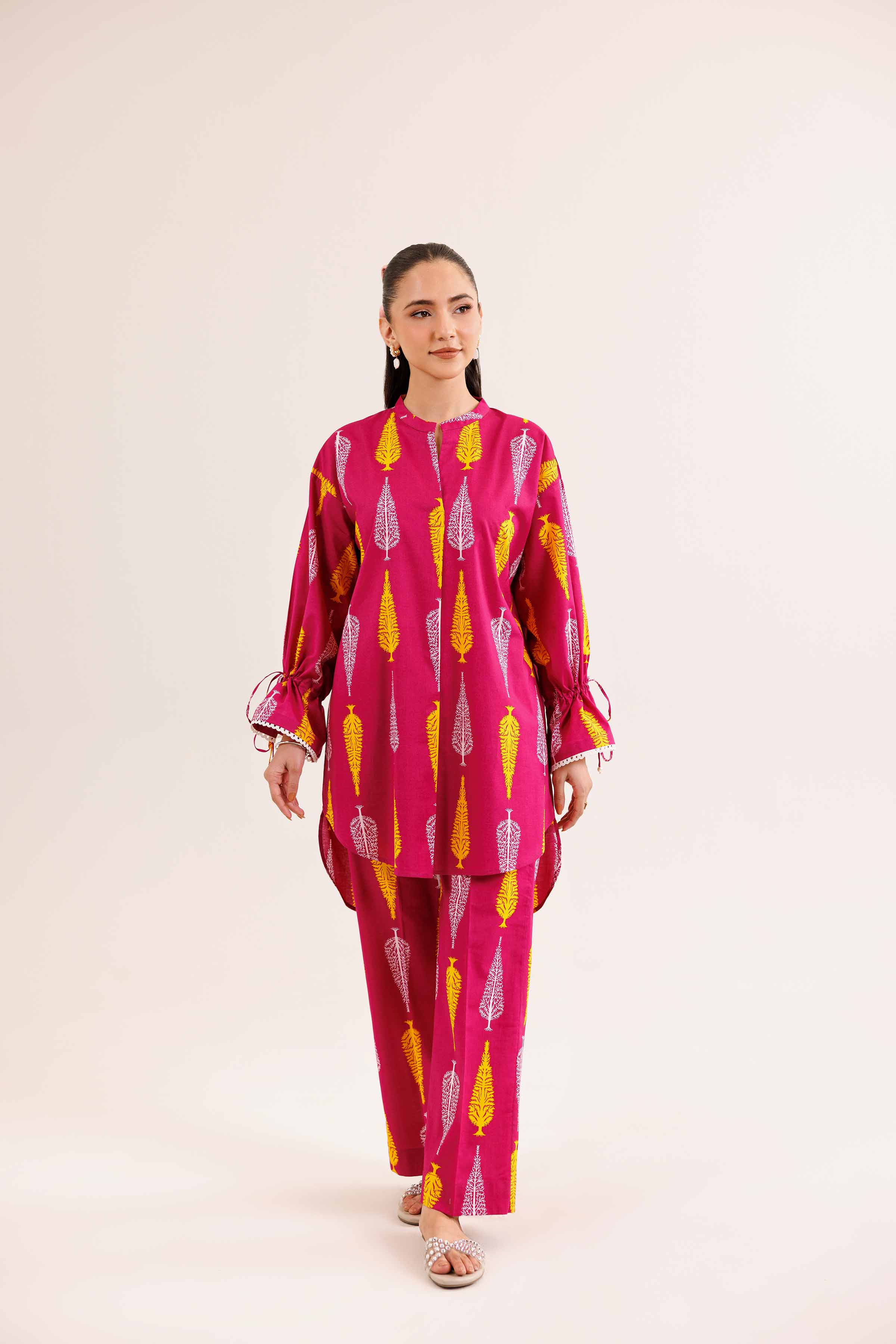 2 Piece - Printed Suit - PE25-410