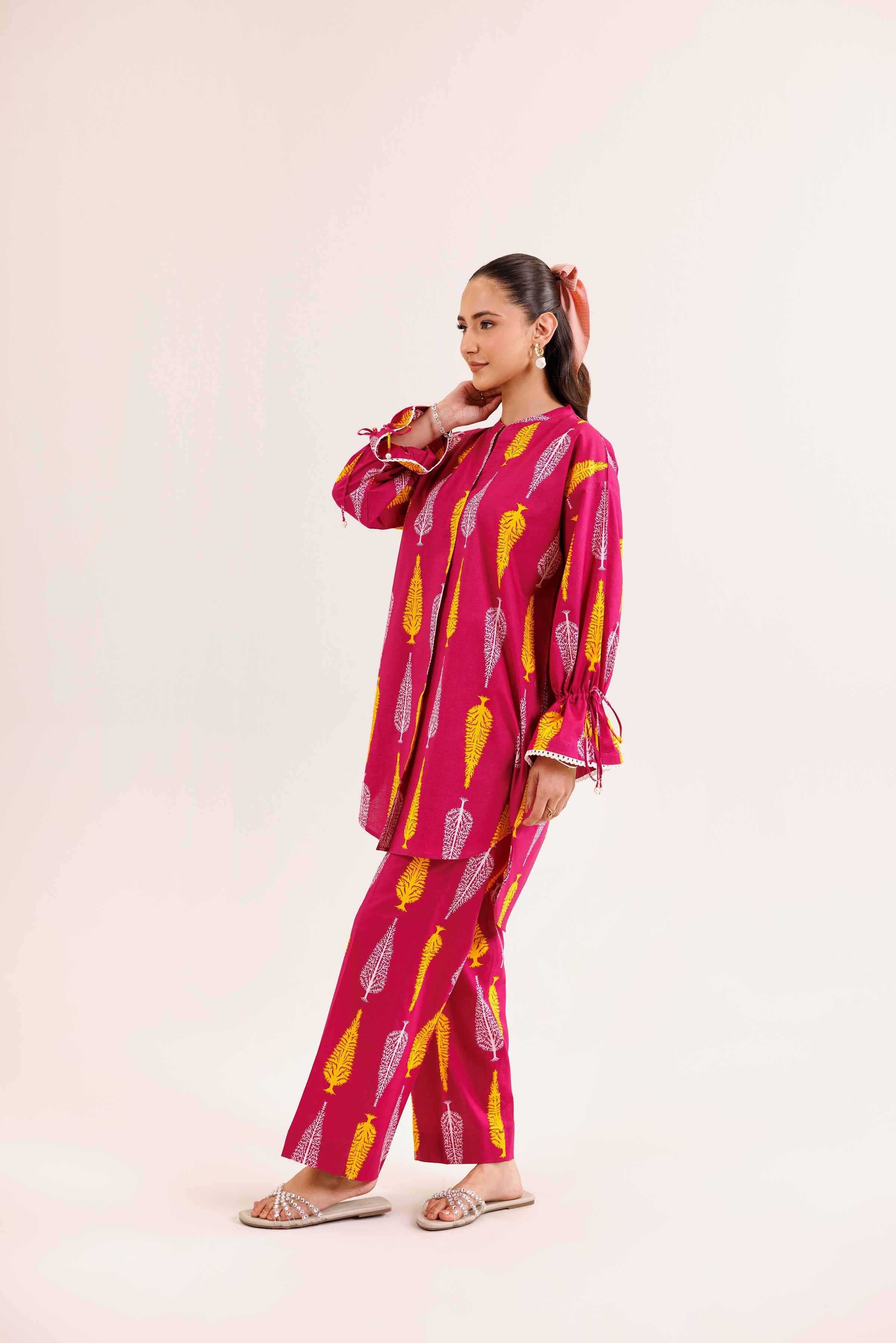 2 Piece - Printed Suit - PE25-410