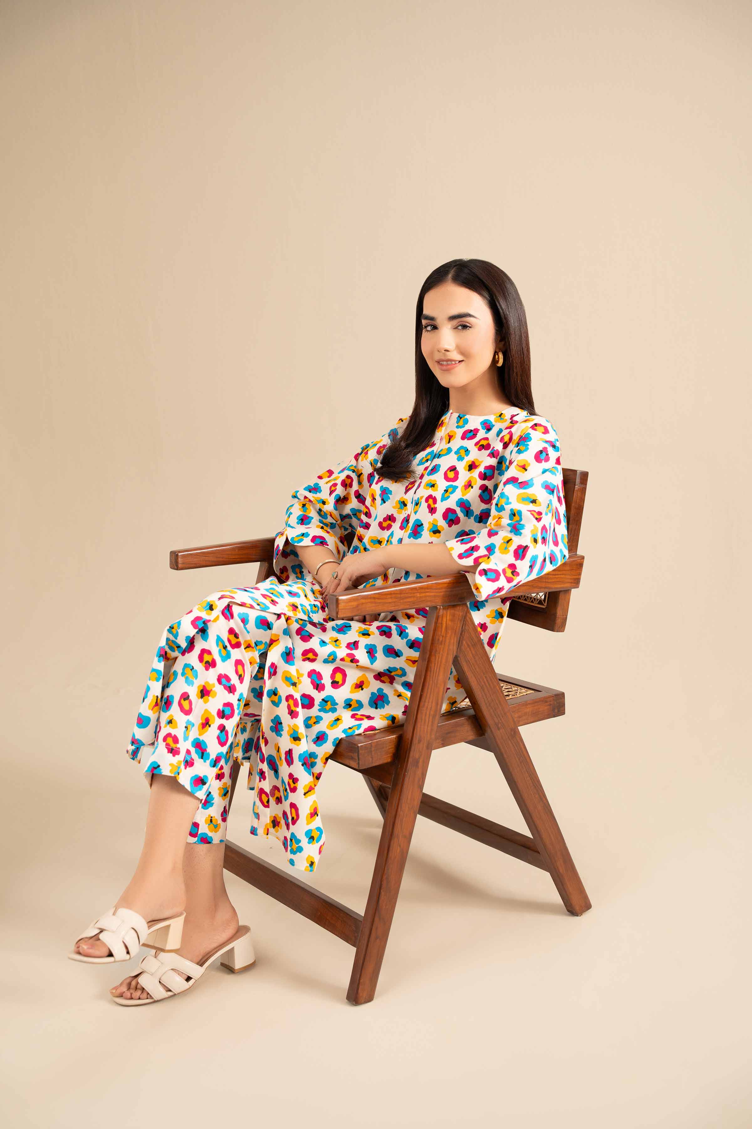 2 Piece - Printed Suit - PE25-423
