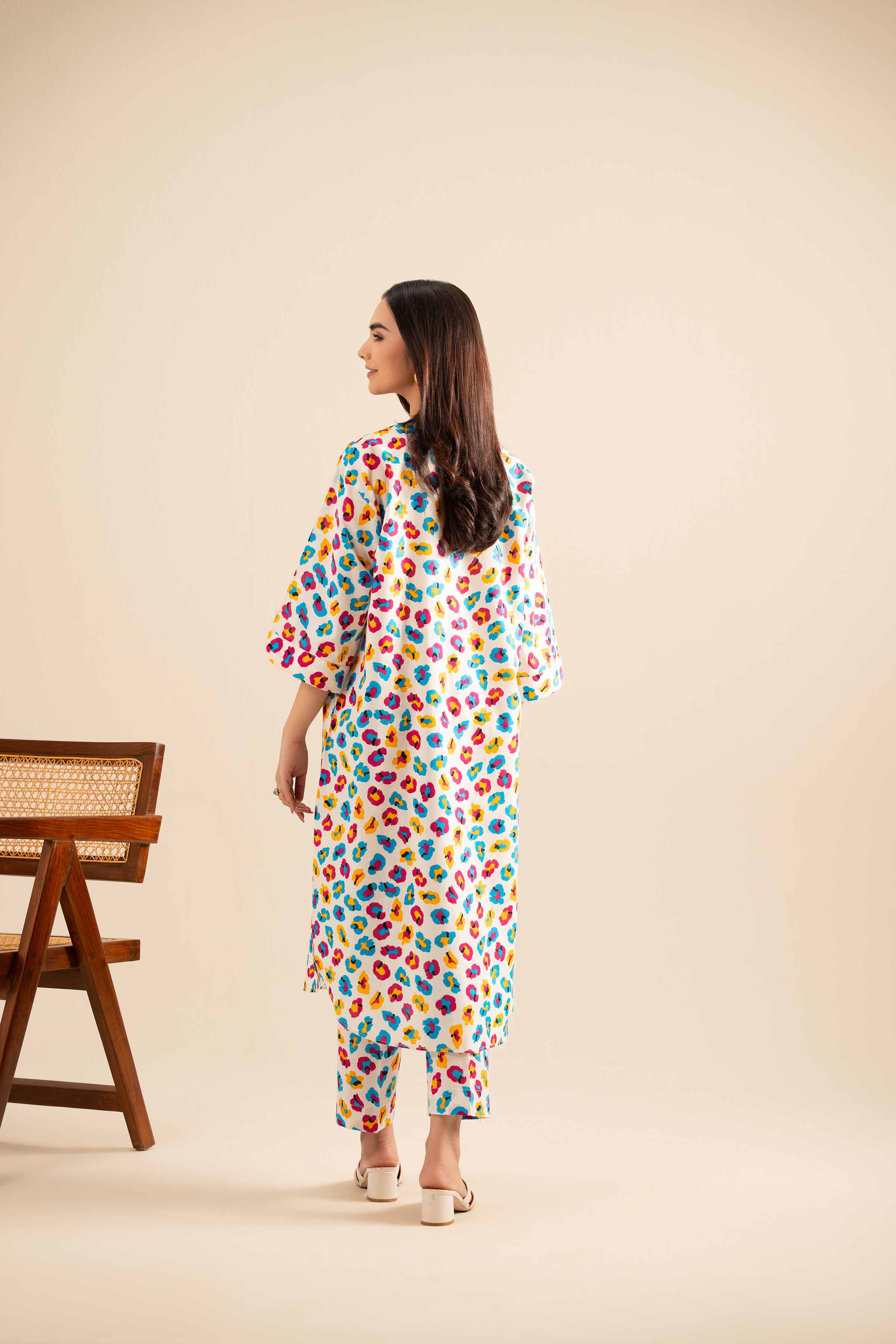 2 Piece - Printed Suit - PE25-423