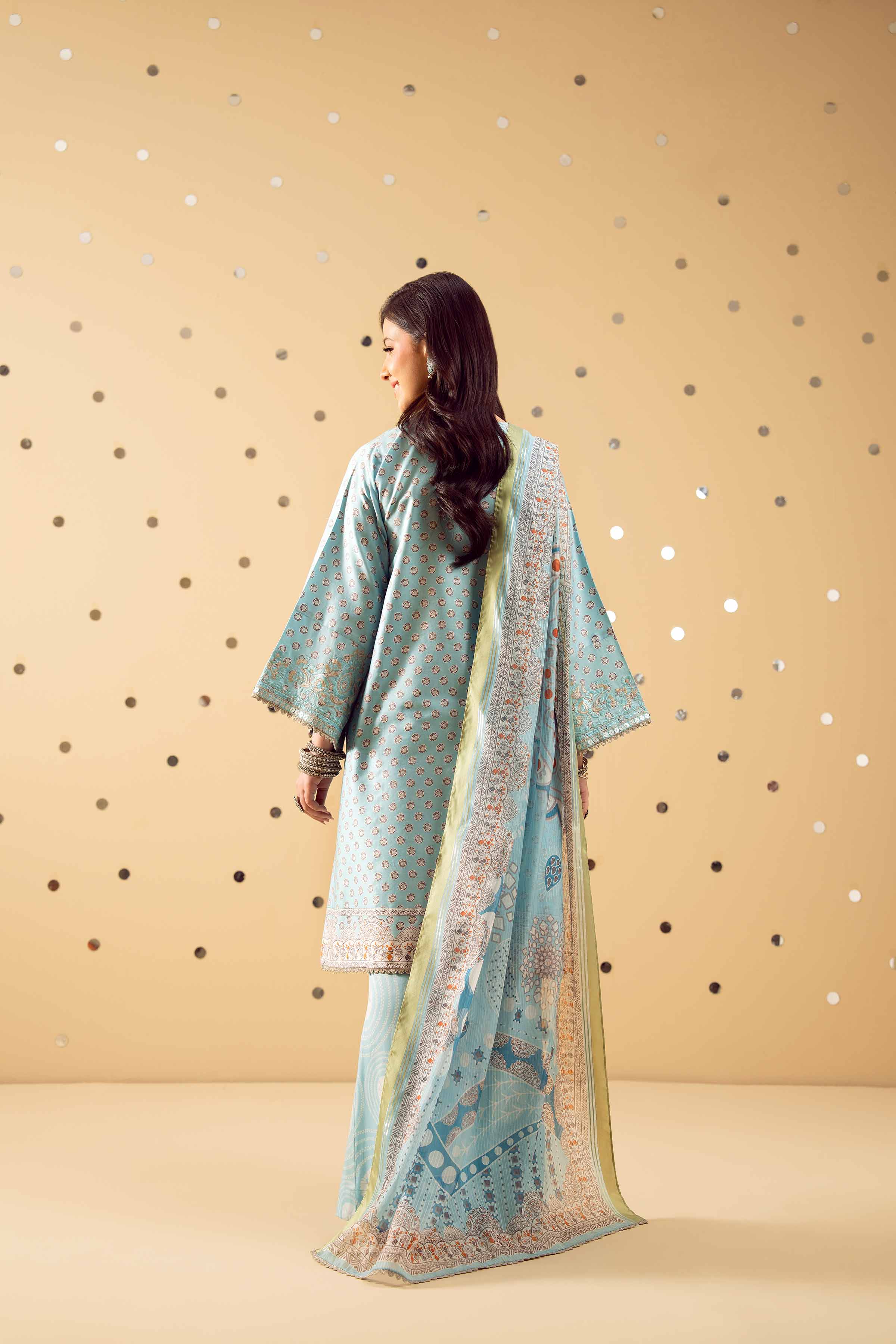 3 Piece - Printed Embroidered Suit - PE25-429 for Women - Pret Collection | Nishat | Shop Online