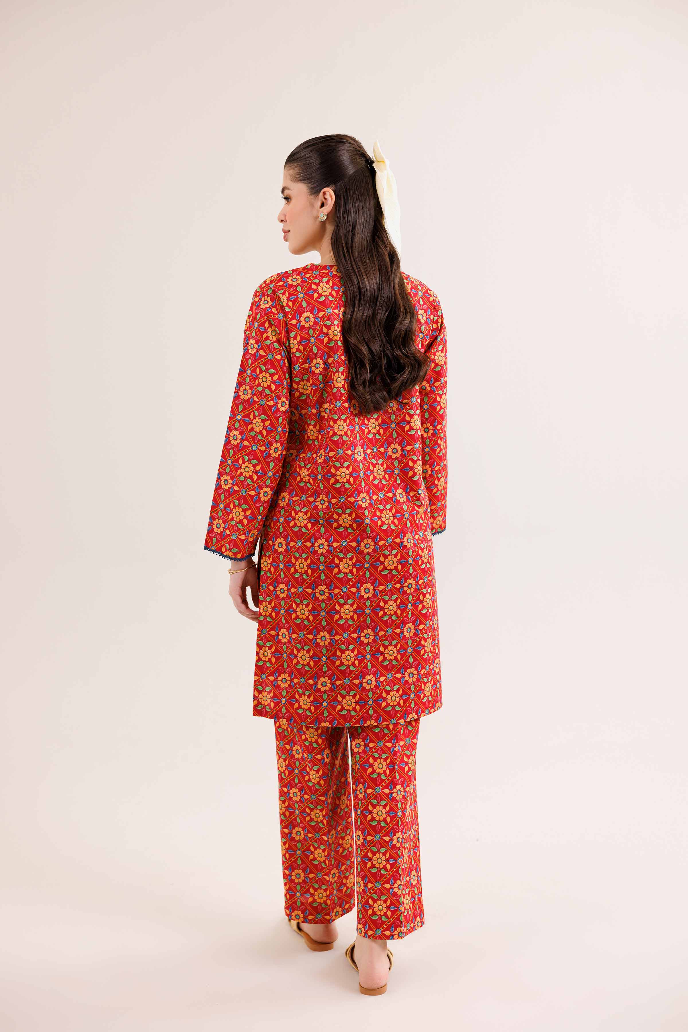2 Piece - Printed Suit - PE25-435