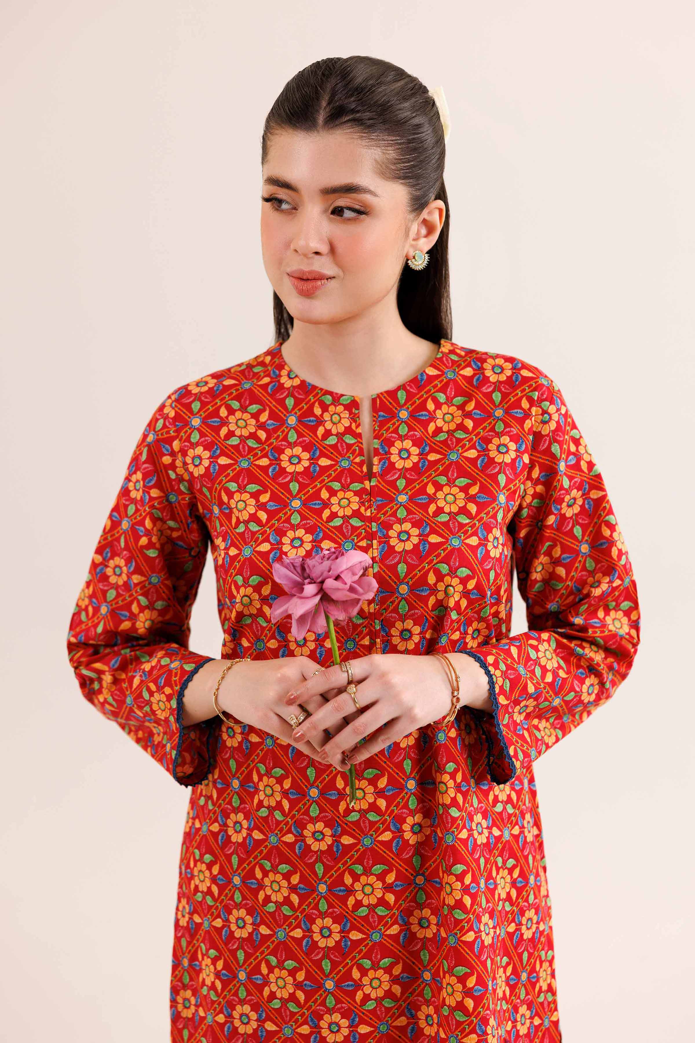 2 Piece - Printed Suit - PE25-435