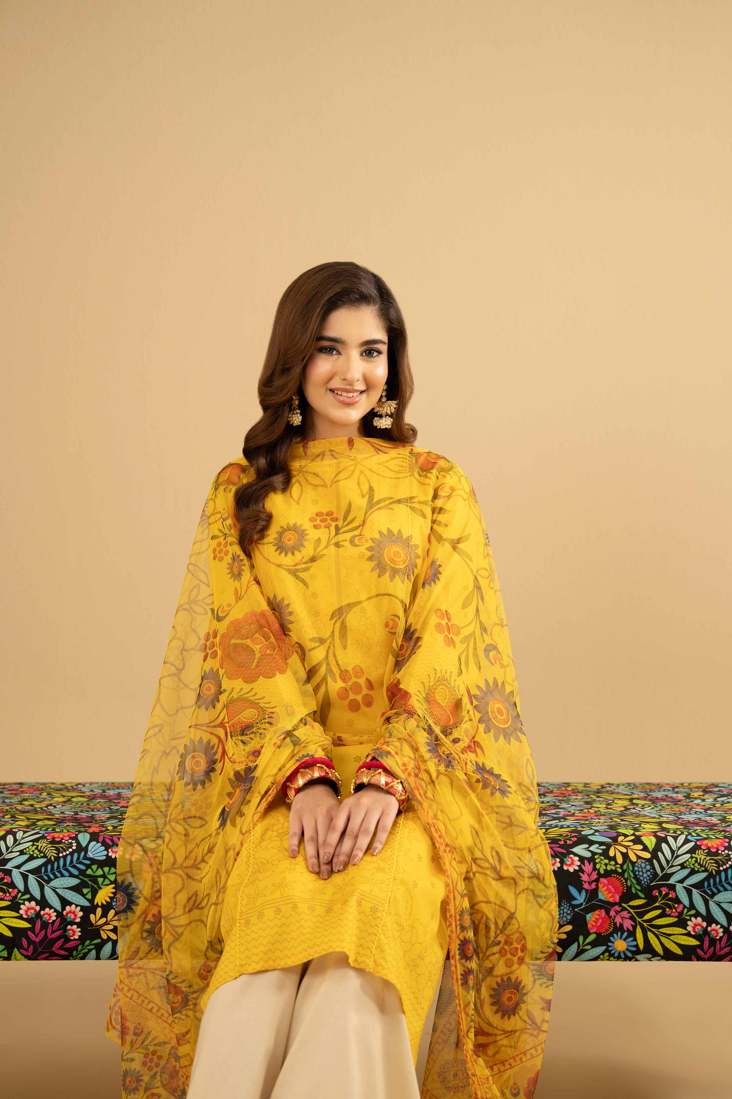 2 Piece - Printed Suit - PE25-444 for Women - Pret Collection | Nishat | Shop Online