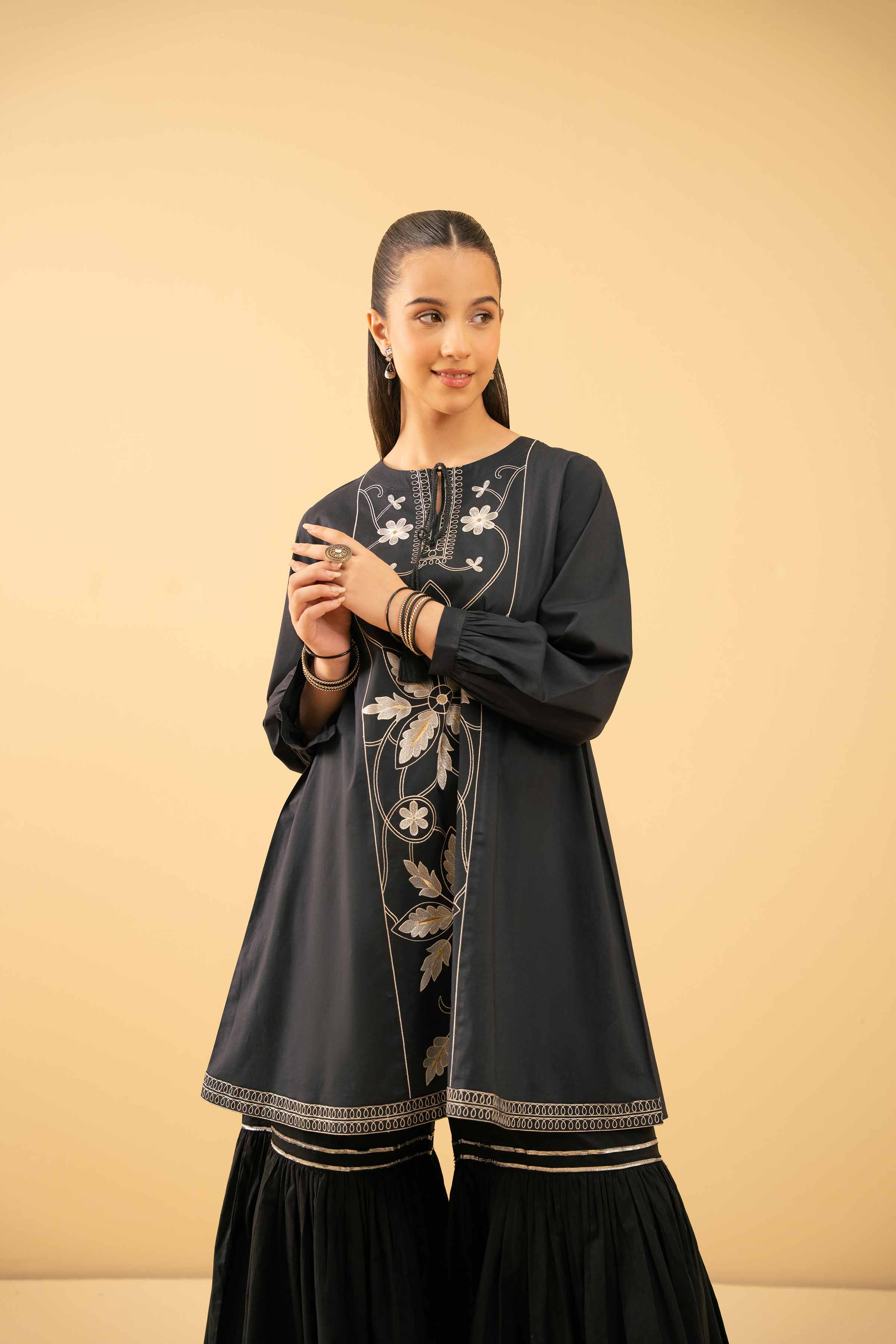 Embroidered Tunic - PE25-446 for Women - Pret Collection | Nishat | Shop Online