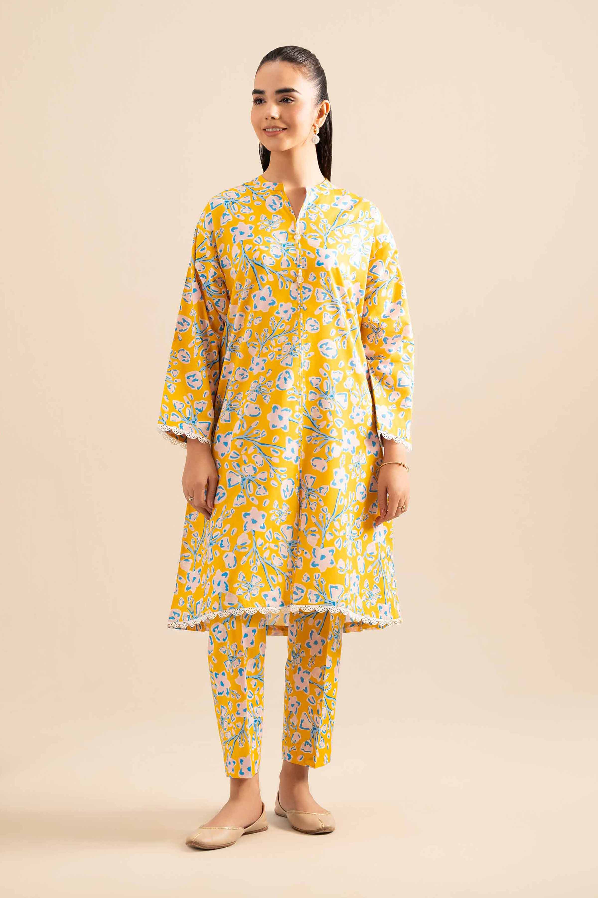2 Piece - Printed Suit - PE25-456 for Women - Pret Collection | Nishat | Shop Online