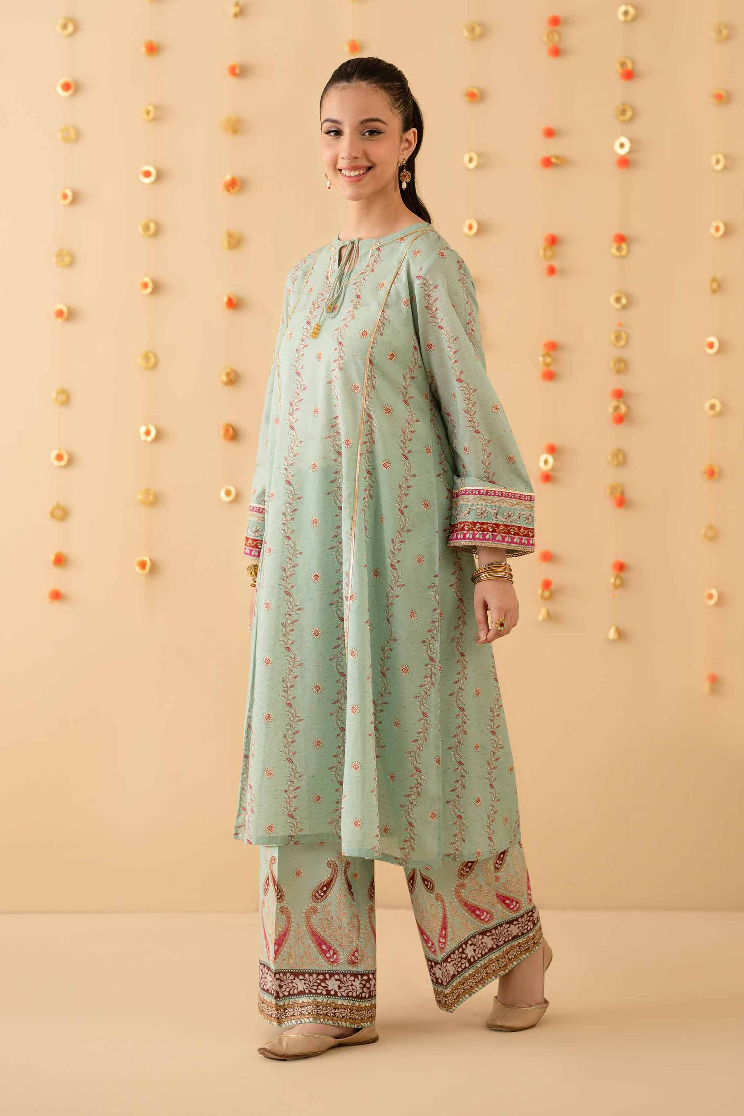 2 Piece - Printed Suit - PE25-465 for Women - Pret Collection | Nishat | Shop Online