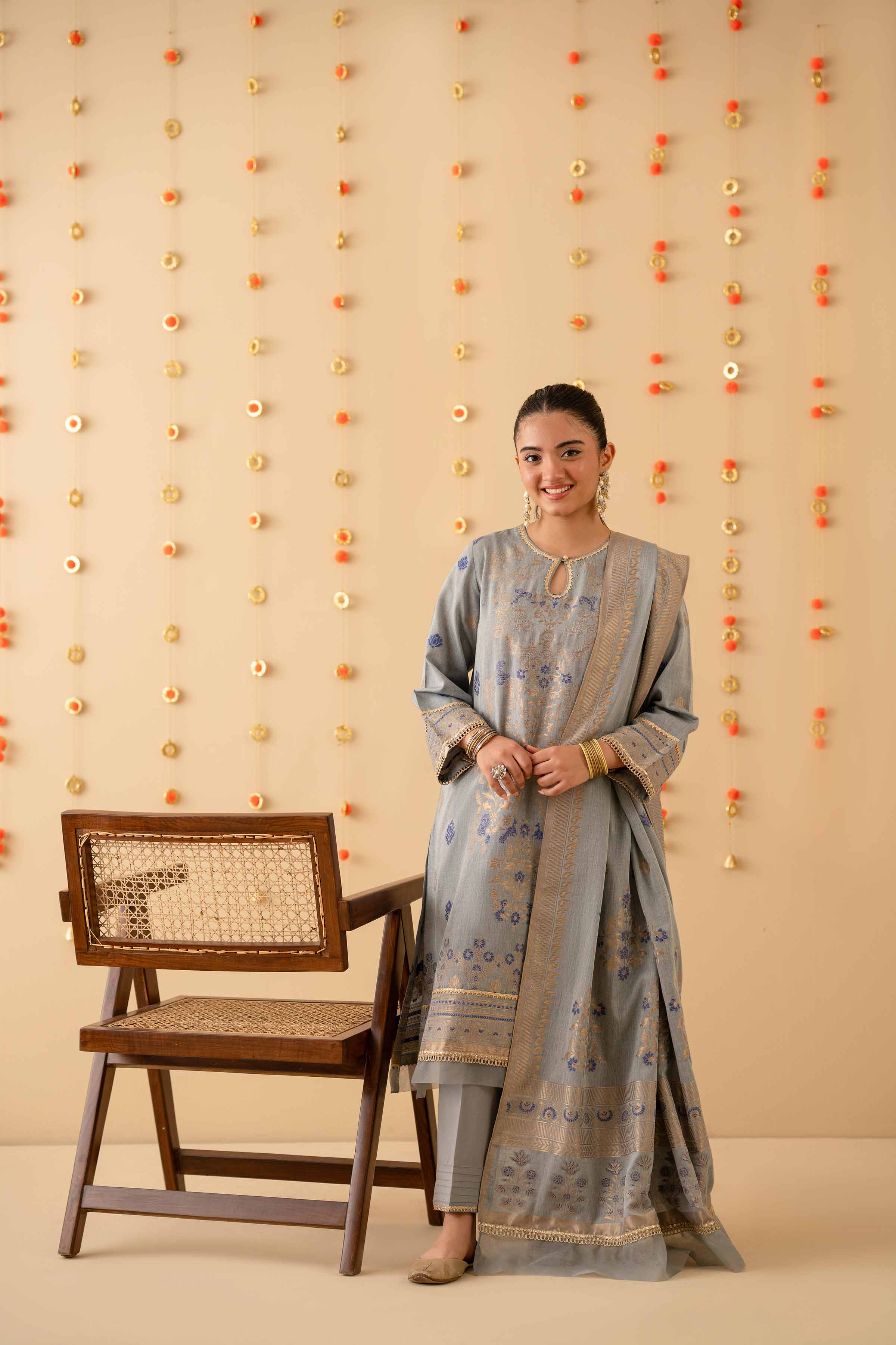 3 Piece - Basic Suit - PE25-47 for Women - Pret Collection | Nishat | Shop Online