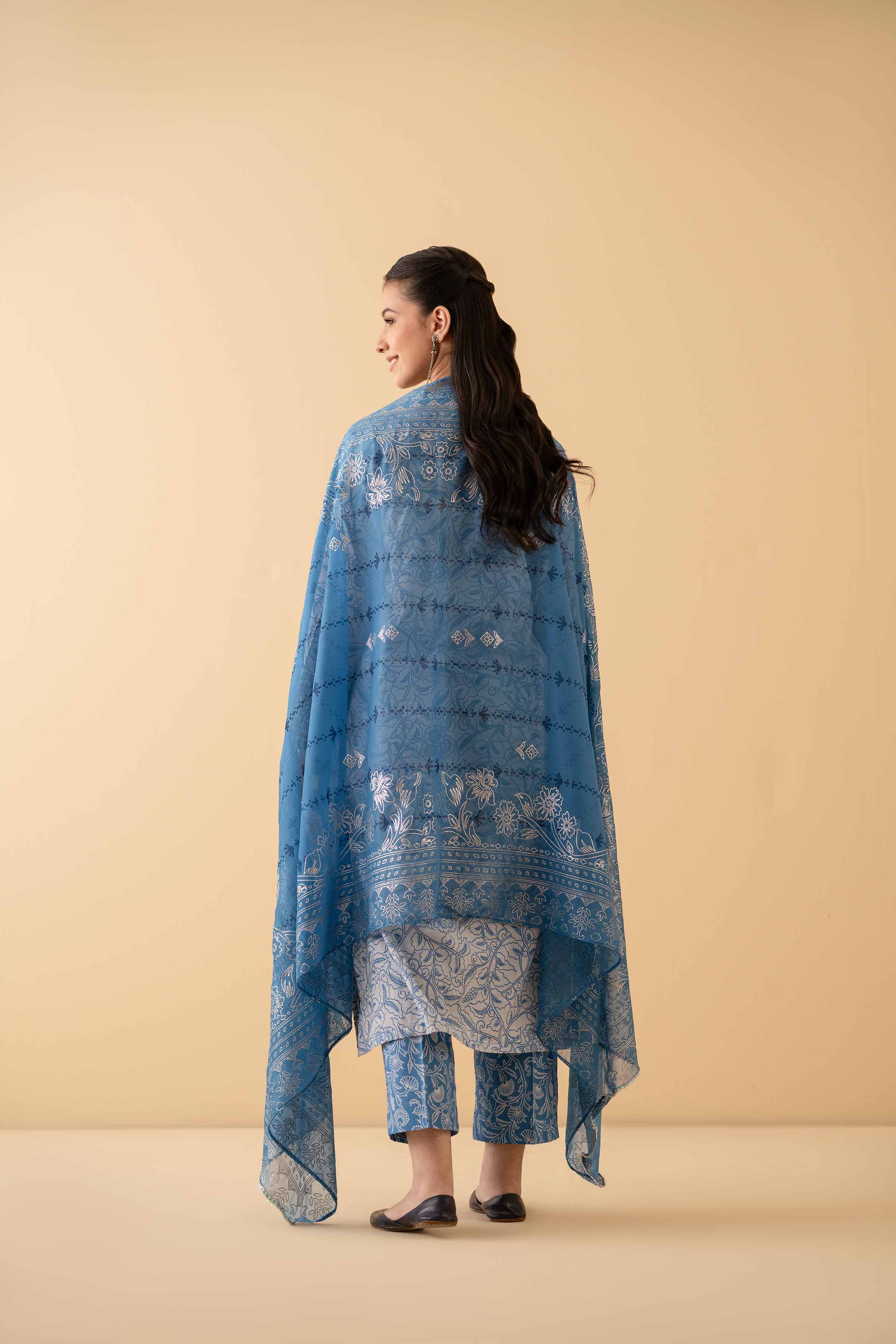 3 Piece - Printed Embroidered Suit - PE25-480 for Women - Pret Collection | Nishat | Shop Online