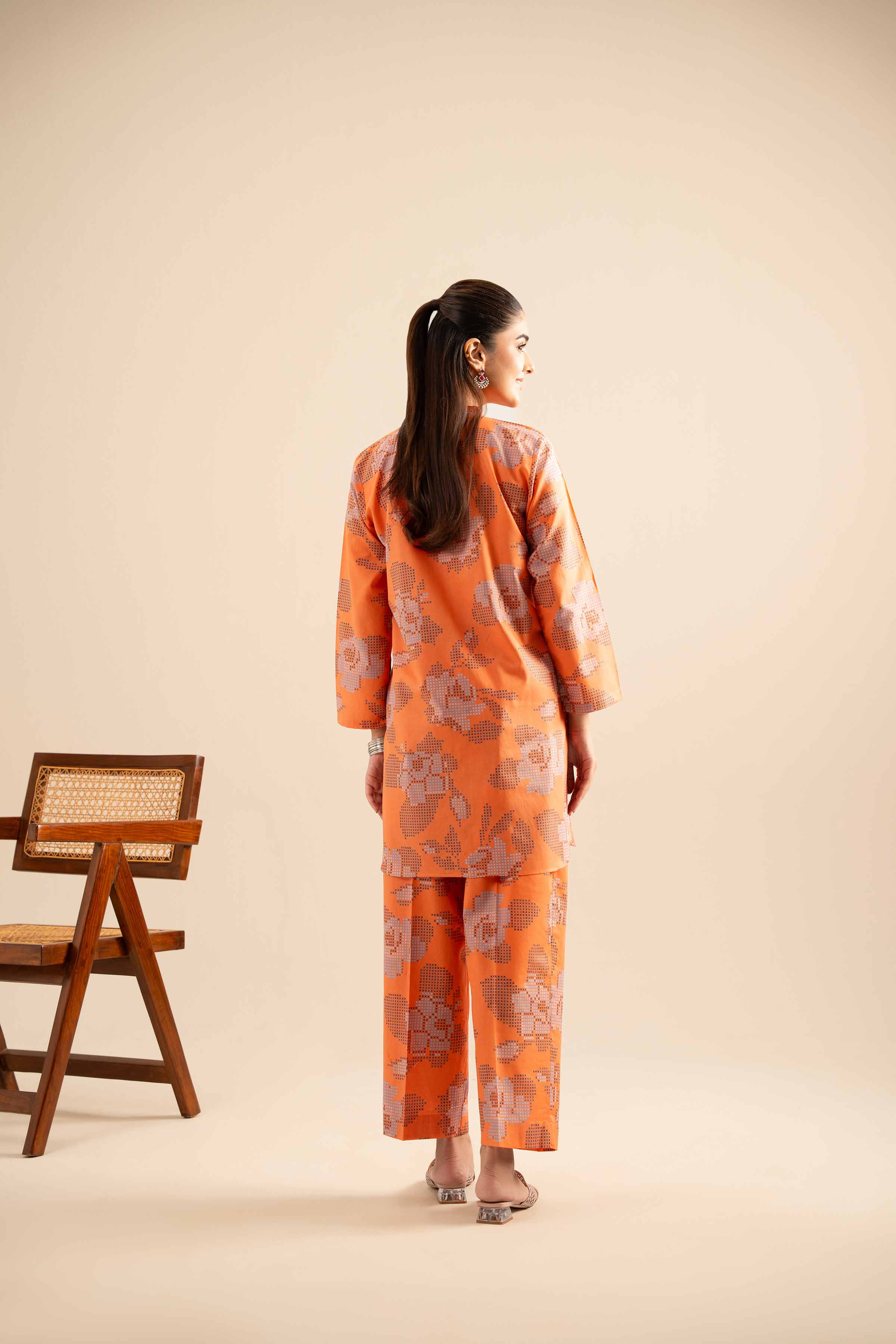 2 Piece - Printed Suit - PE25-484