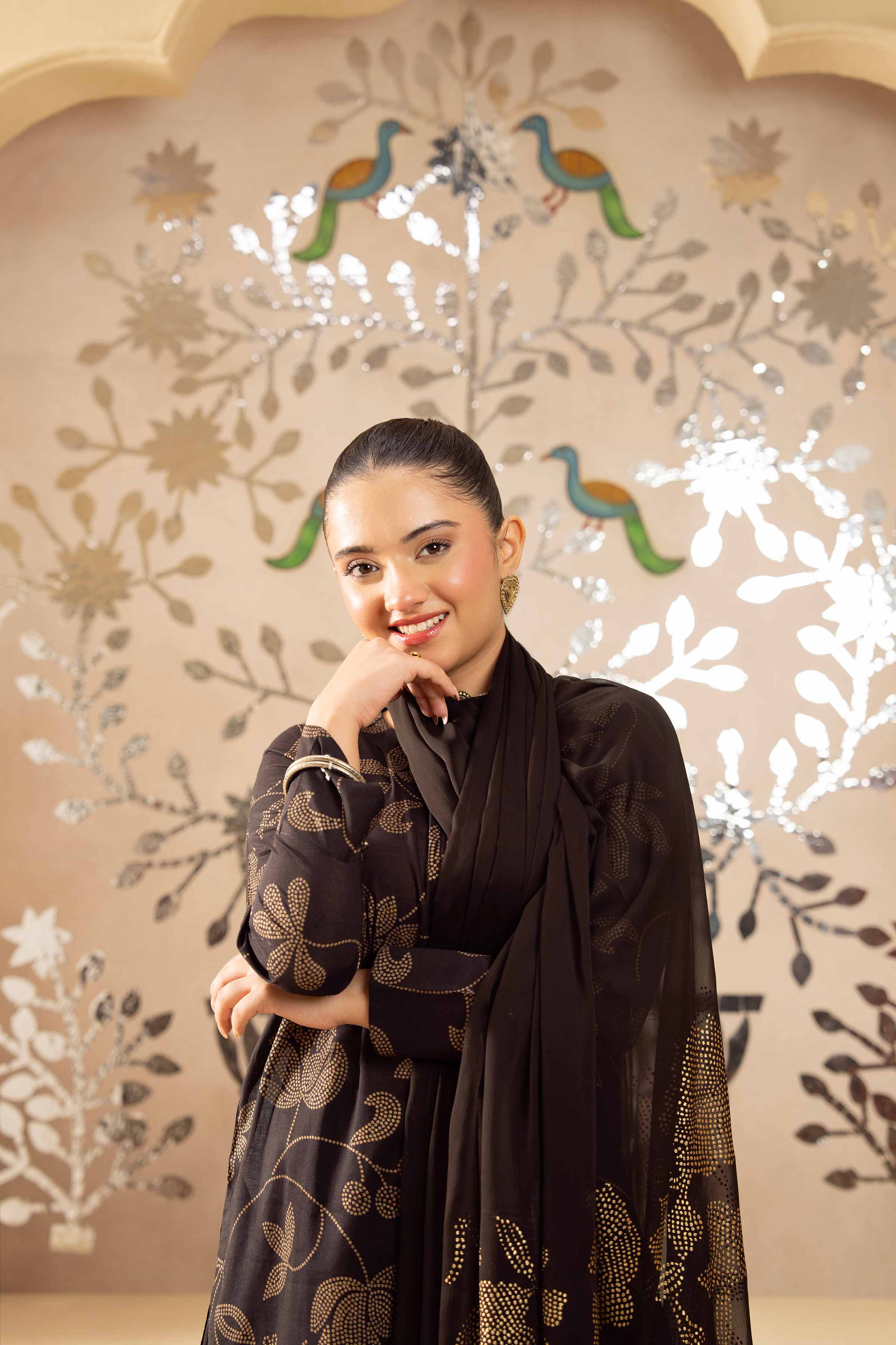 3 Piece - Printed Suit - PE25-513 for Women - Pret Collection | Nishat | Shop Online