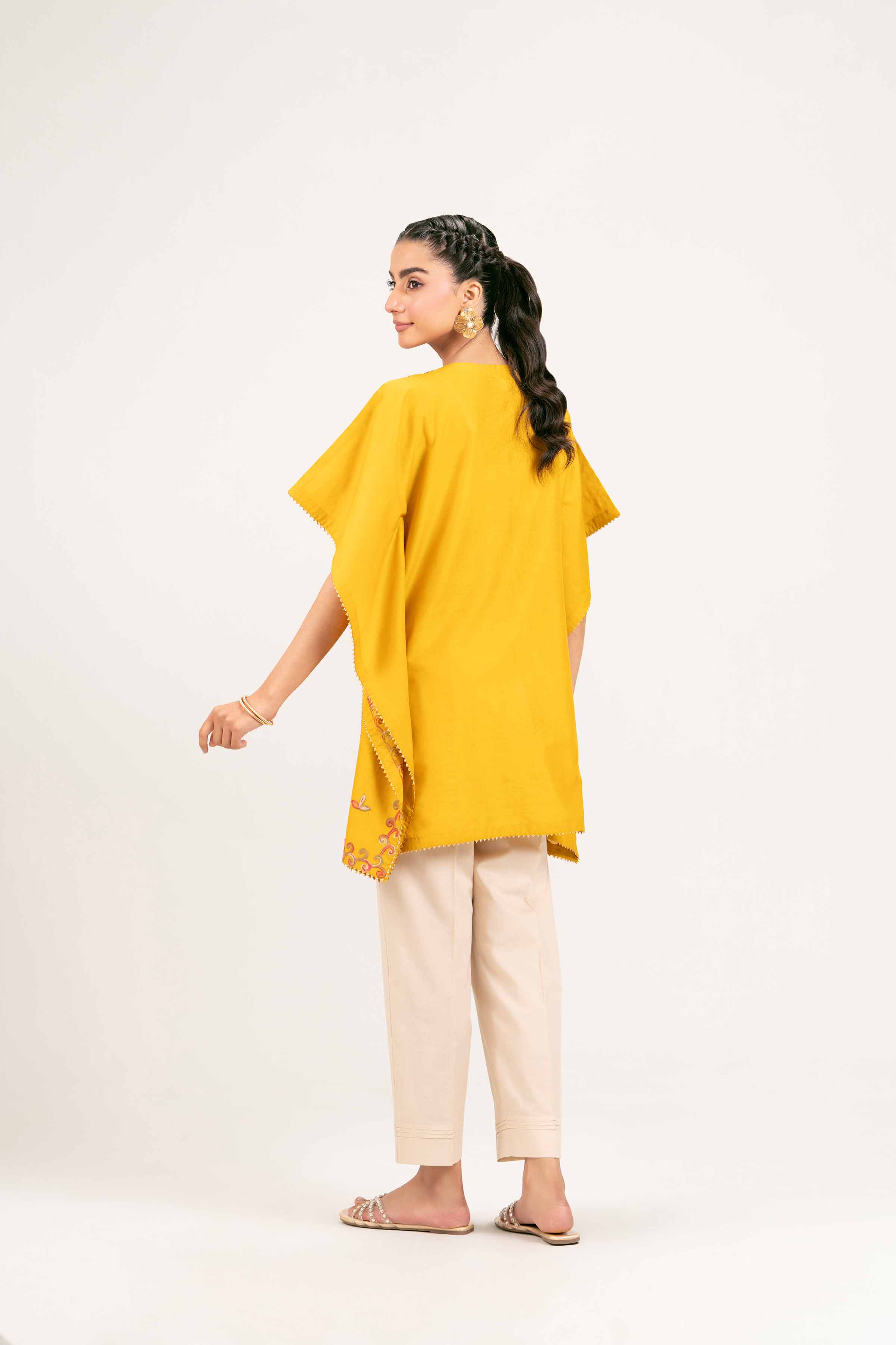 Embroidered Kaftan - PE25-54
