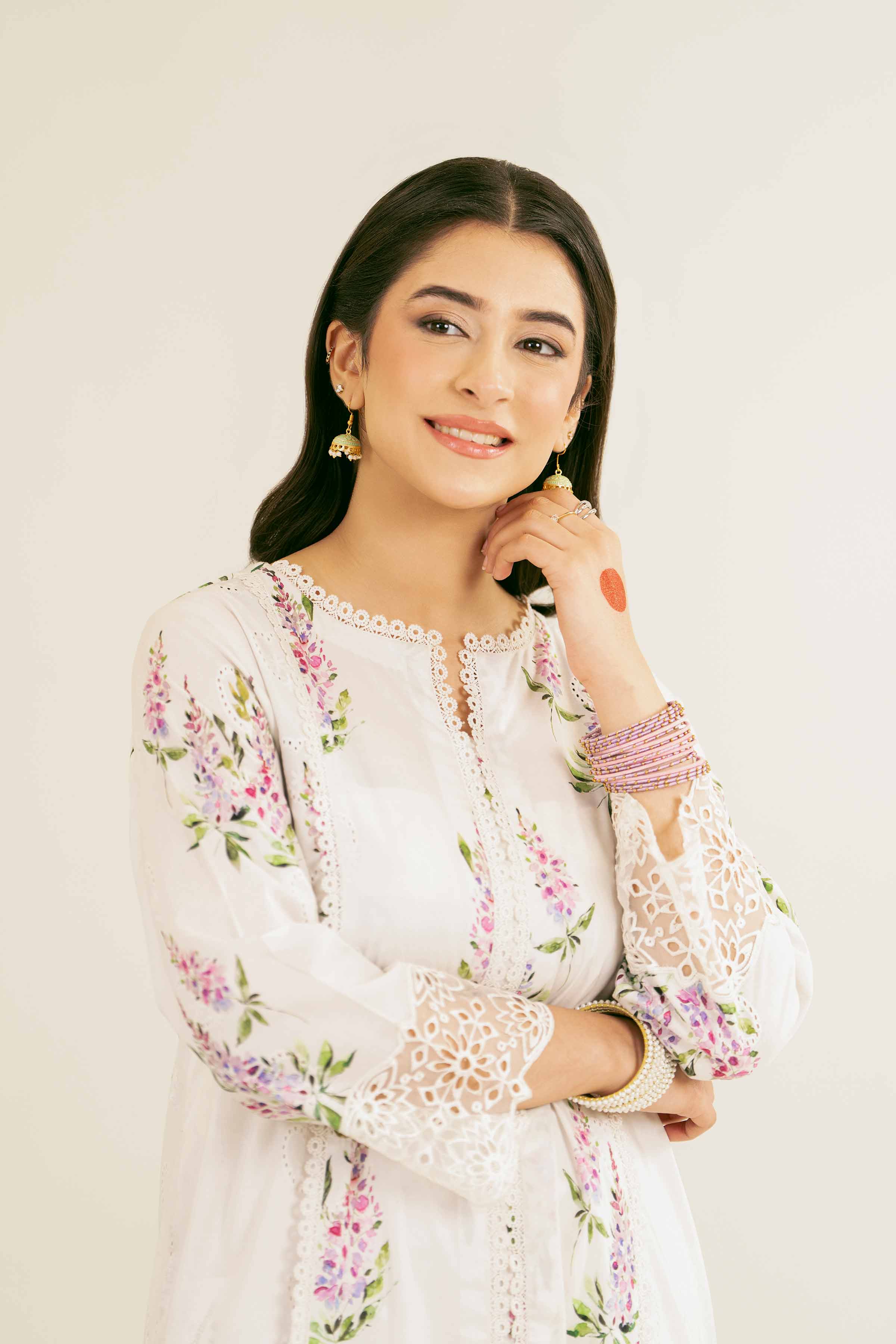 2 Piece - Embroidered Suit - PE25-80
