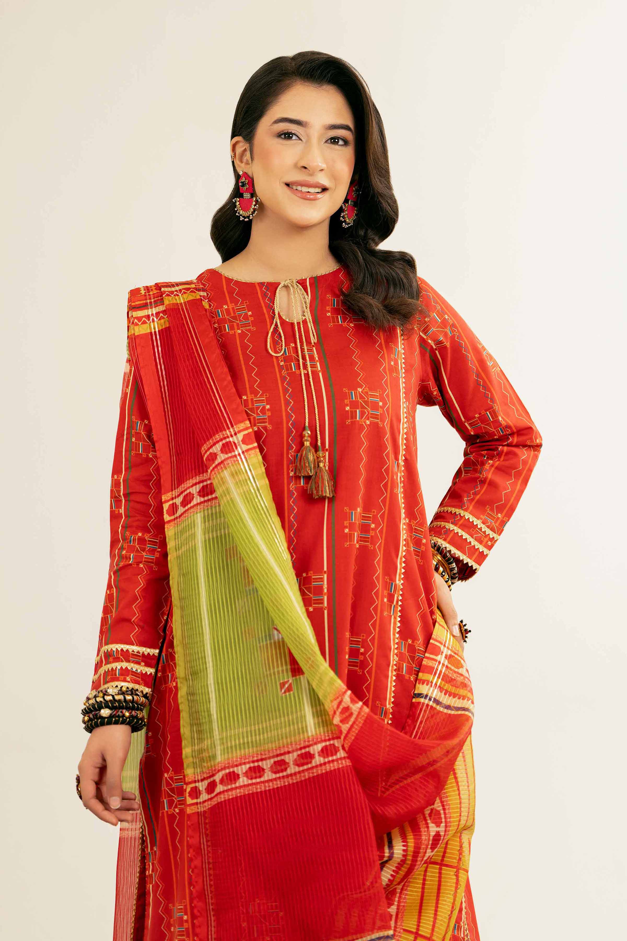3 Piece - Printed Suit - PE25-99