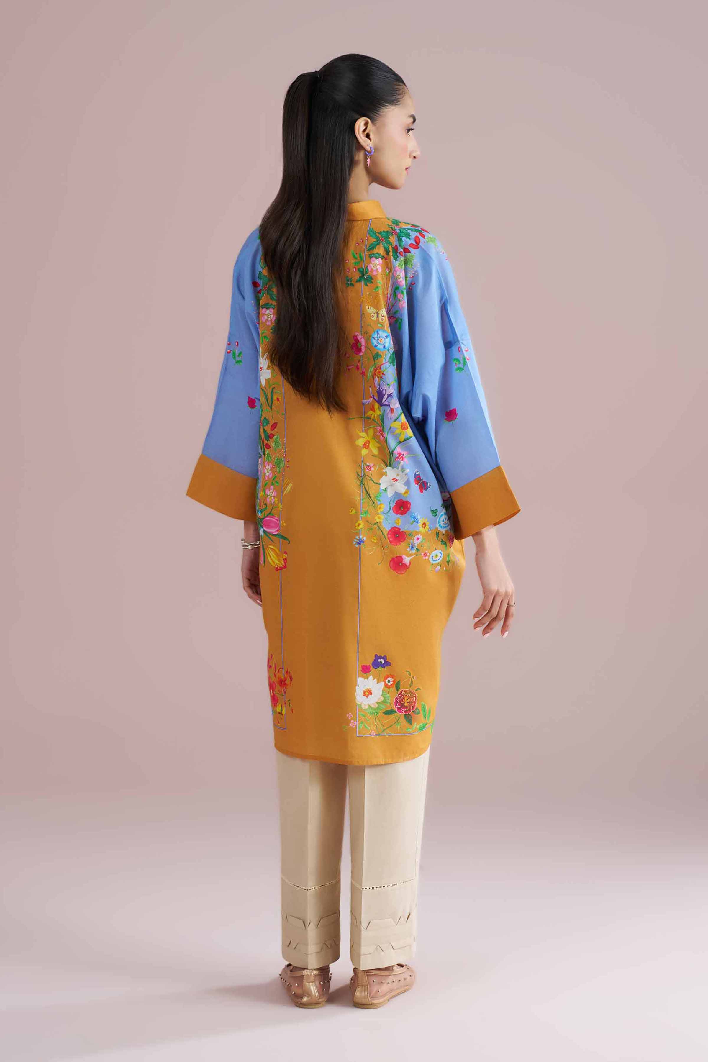 Printed Tunic - PE26-101 for Women - Pret Collection | Nishat | Shop Online