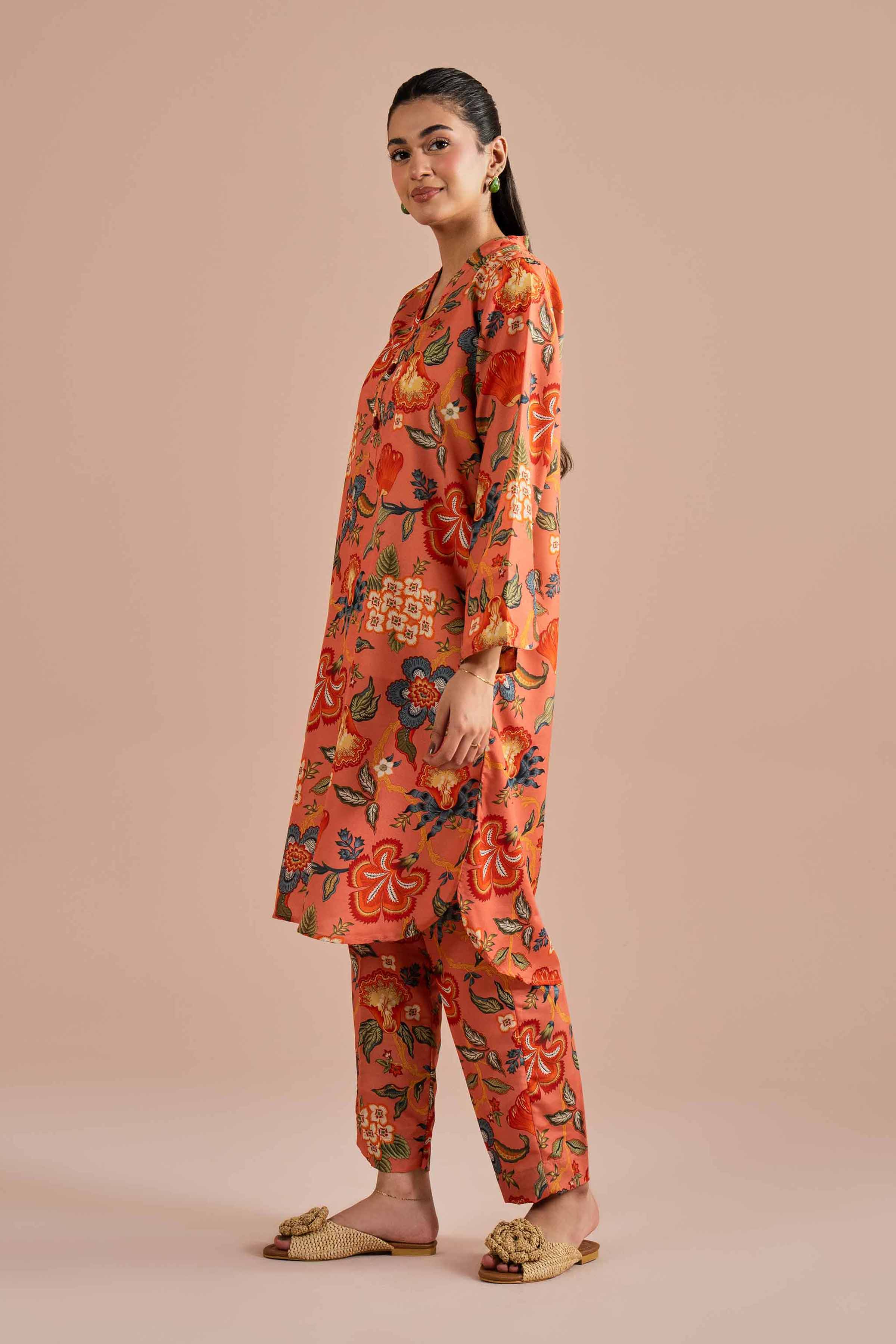 2 Piece - Printed Suit - PE26-11 for Women - Pret Collection | Nishat | Shop Online