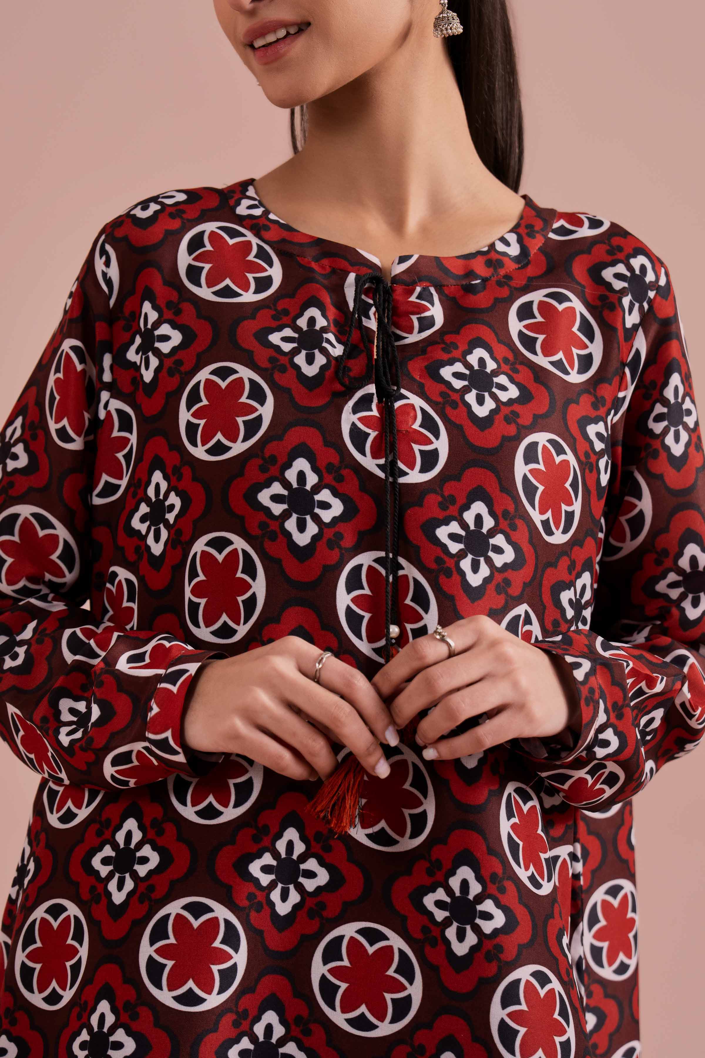2 Piece - Printed Suit - PE26-12 for Women - Pret Collection | Nishat | Shop Online