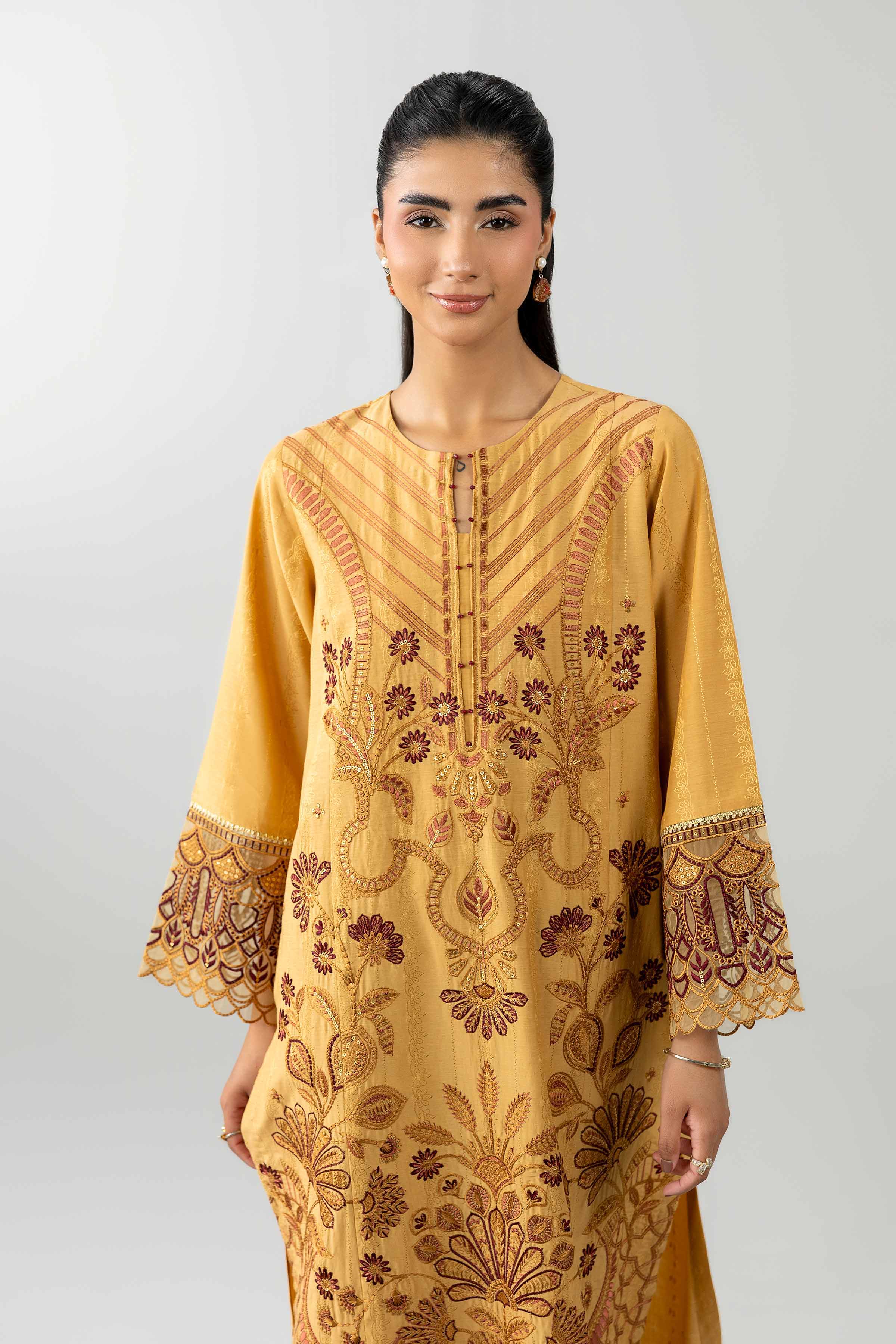 3 Piece - Embroidered Suit - PE26-122
