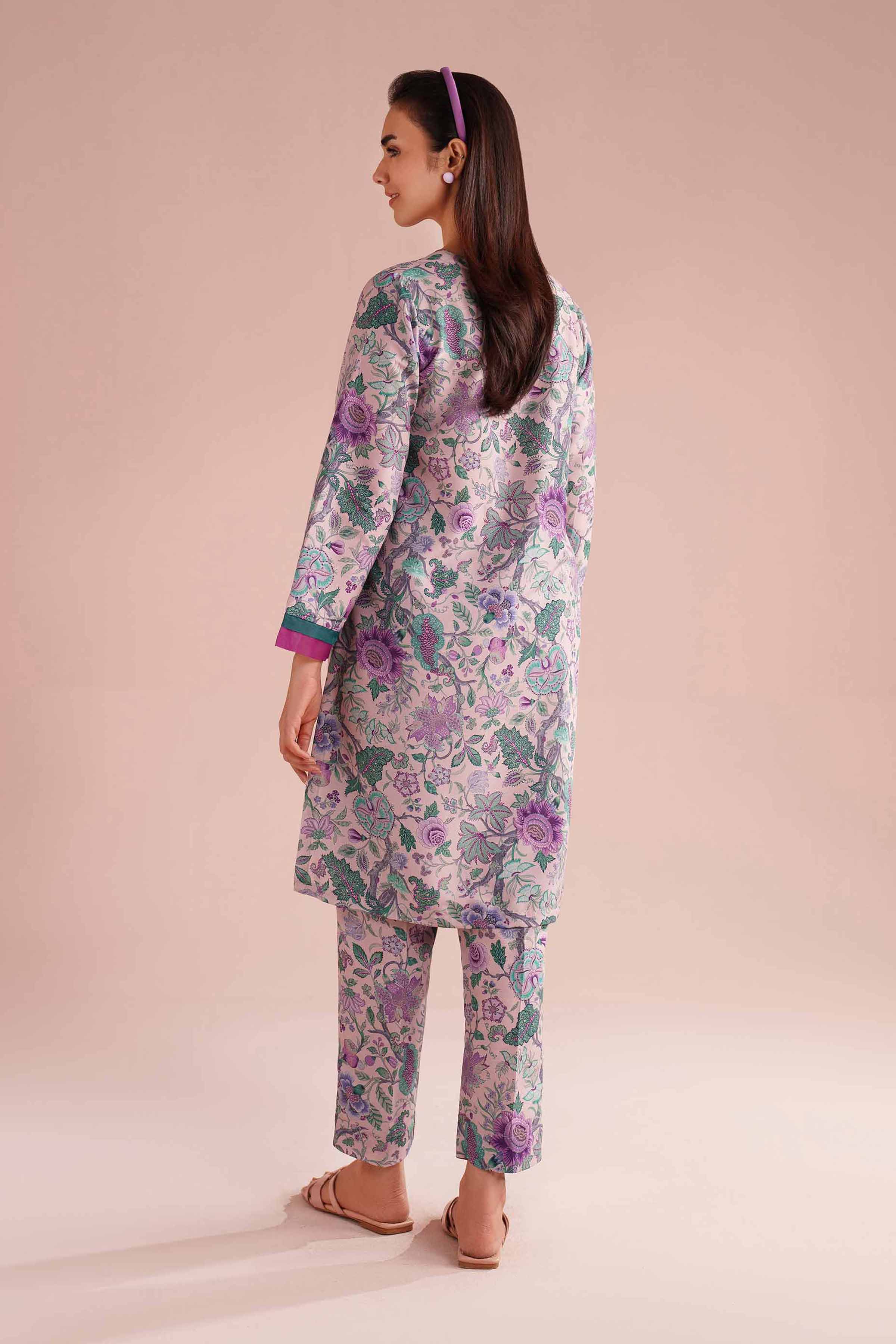 2 Piece - Printed Suit - PE26-14 for Women - Pret Collection | Nishat | Shop Online