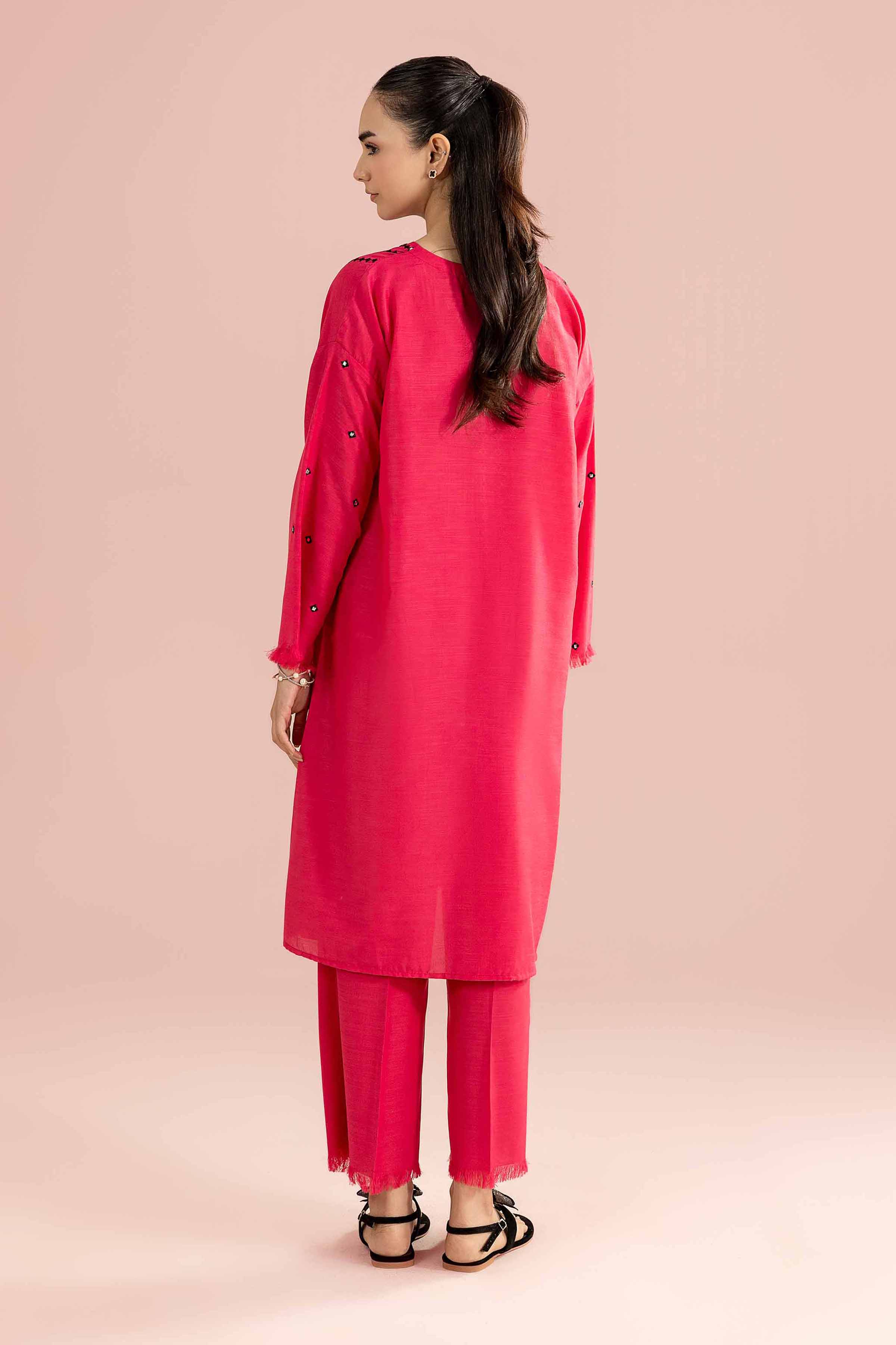 2 Piece - Embroidered Suit - PE26-163 for Women - Pret Collection | Nishat | Shop Online