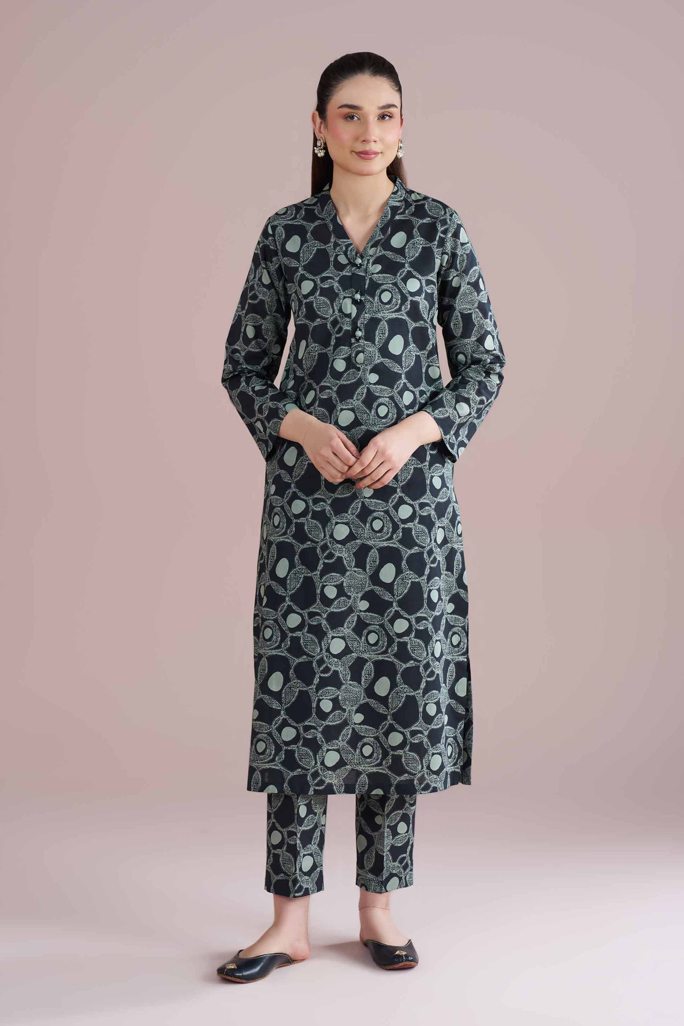 2 Piece - Printed Suit - PE26-175 for Women - Pret Collection | Nishat | Shop Online