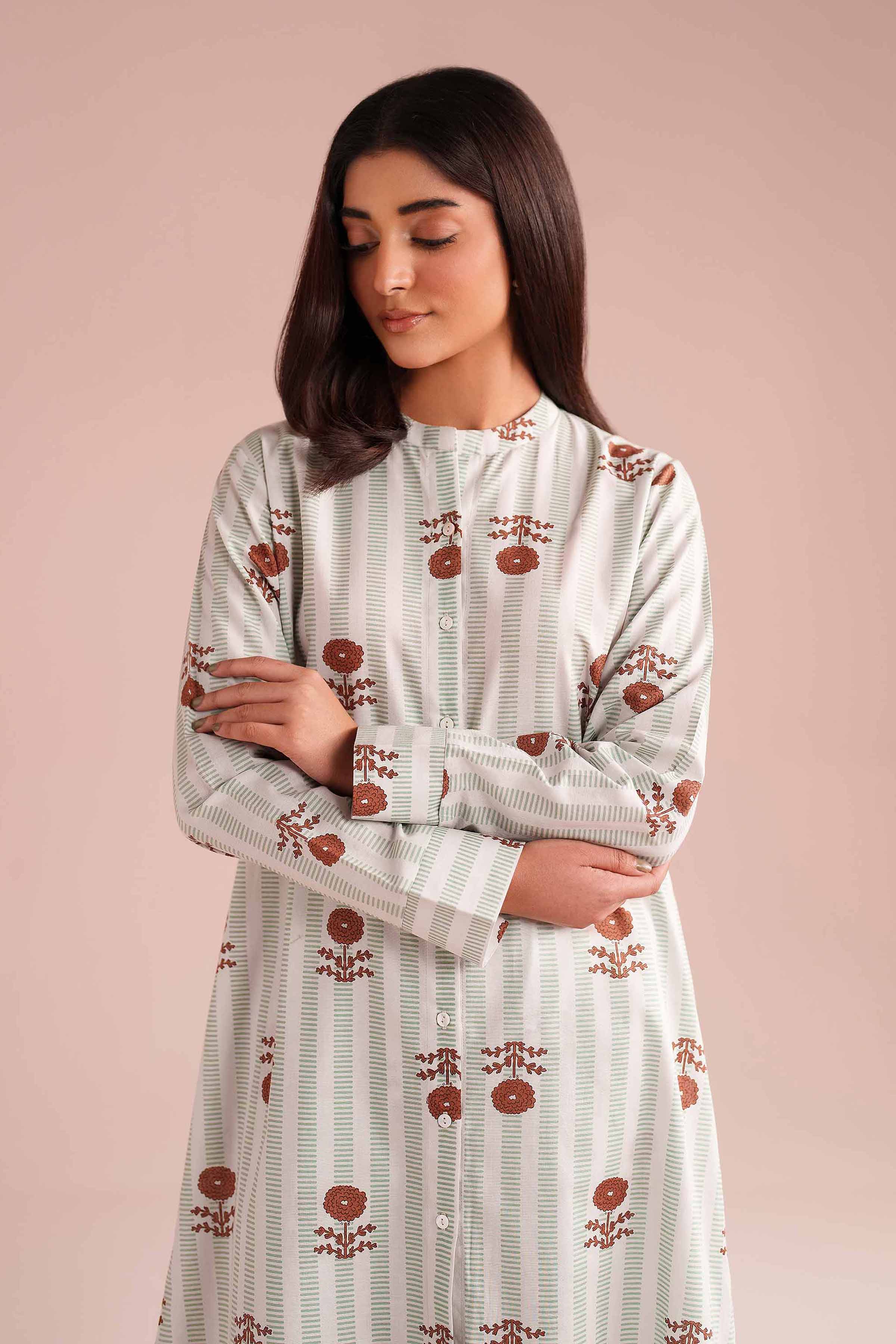 2 Piece - Printed Suit - PE26-179 for Women - Pret Collection | Nishat | Shop Online