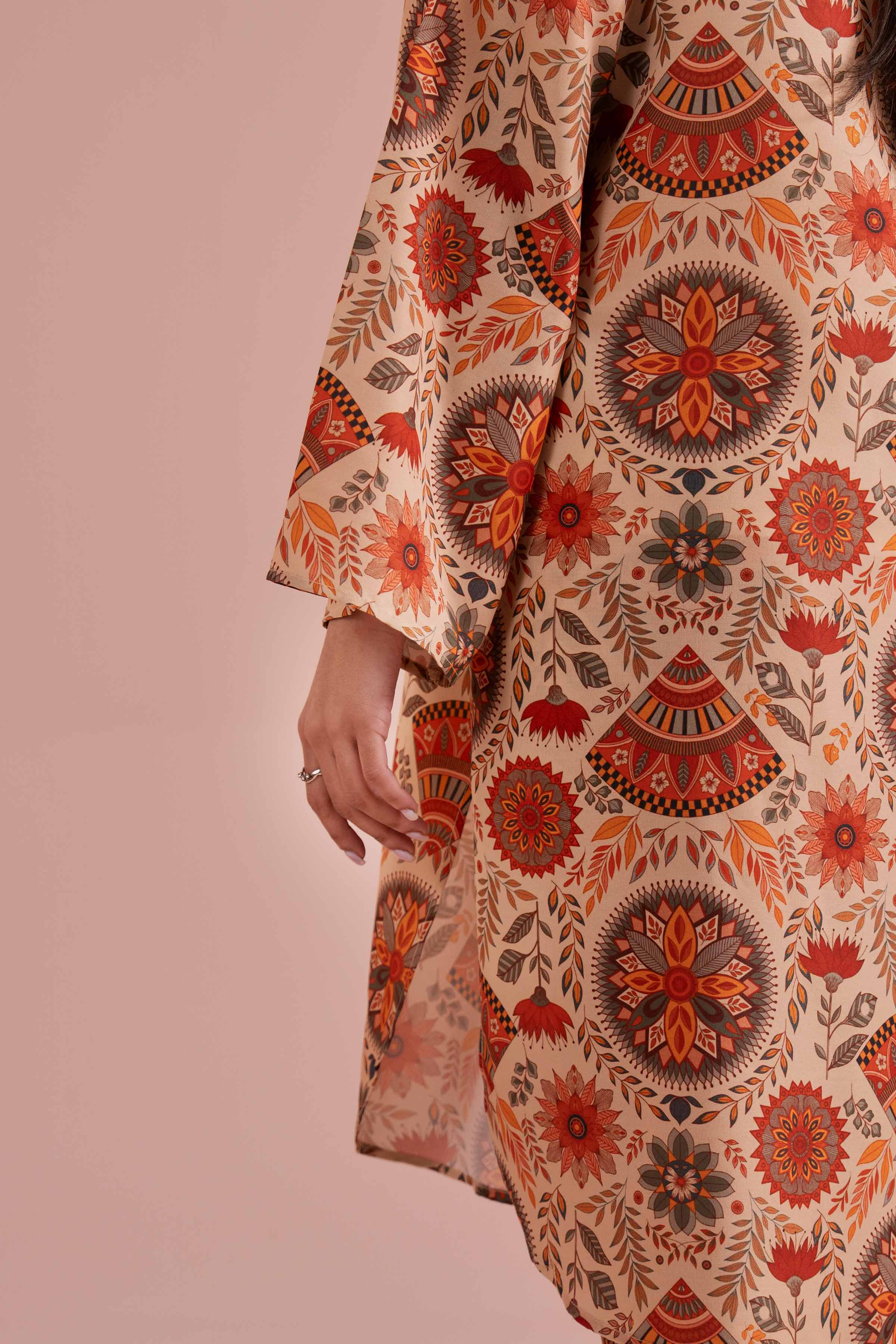 2 Piece - Printed Suit - PE26-18 for Women - Pret Collection | Nishat | Shop Online